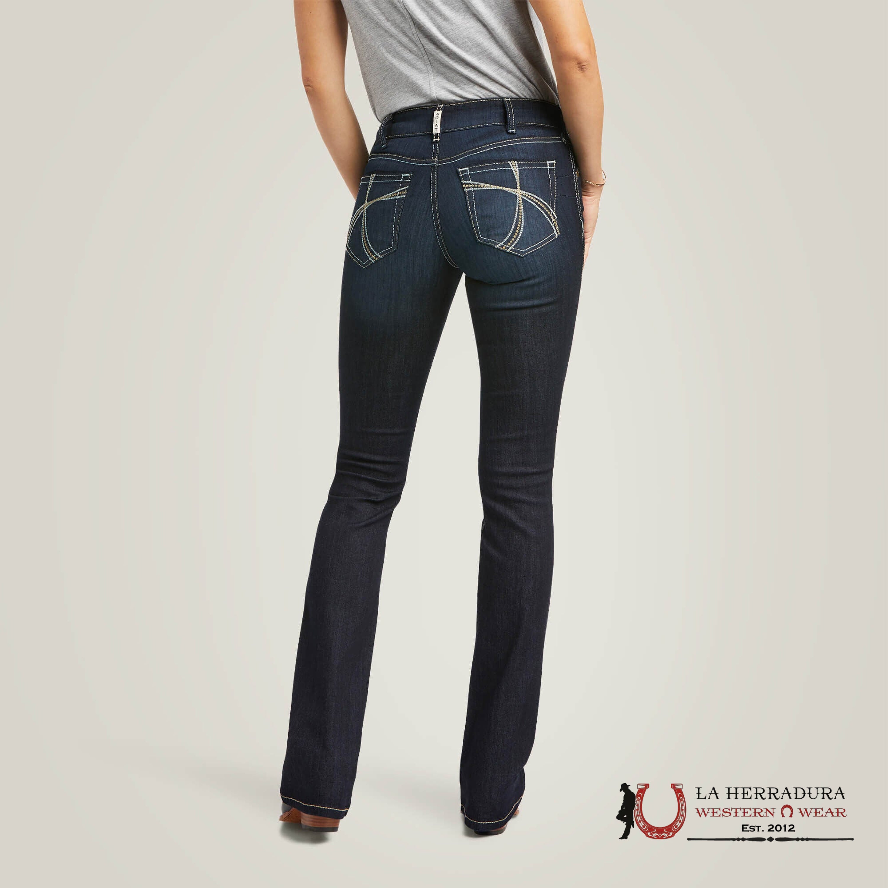 ARIAT WOMEN PERFECT RISE NASHVILLE BOOTCUT JEANS - 10040800 ROPA MUJERES