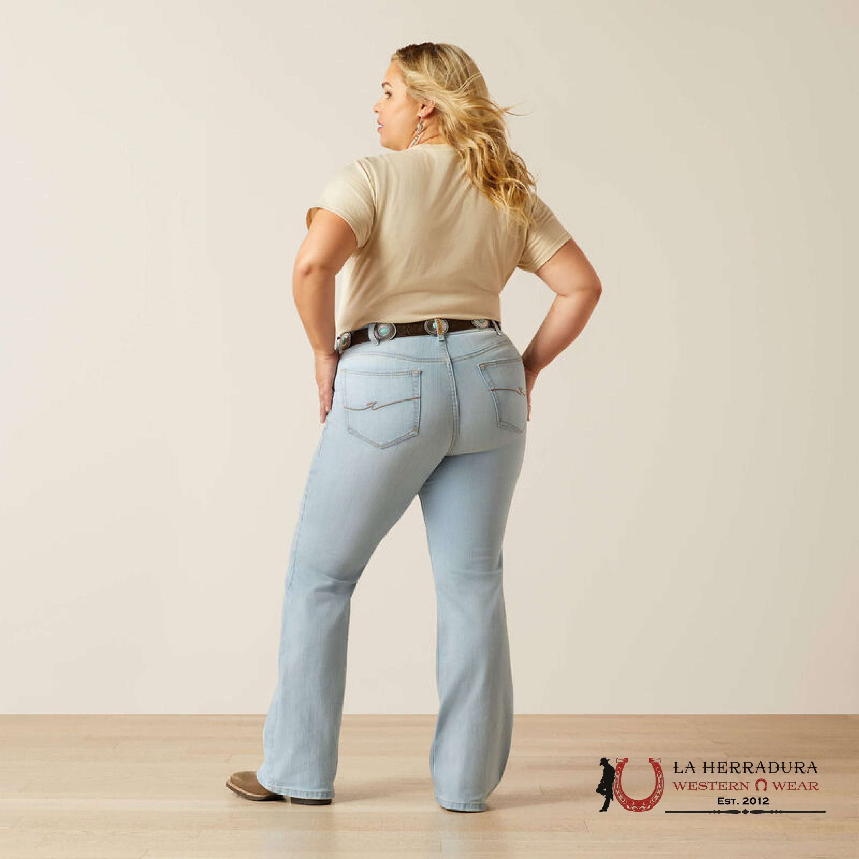 ARIAT WOMEN PERFECT RISE SPRINGFIELD FLARE JEANS - 10060984 ROPA MUJERES