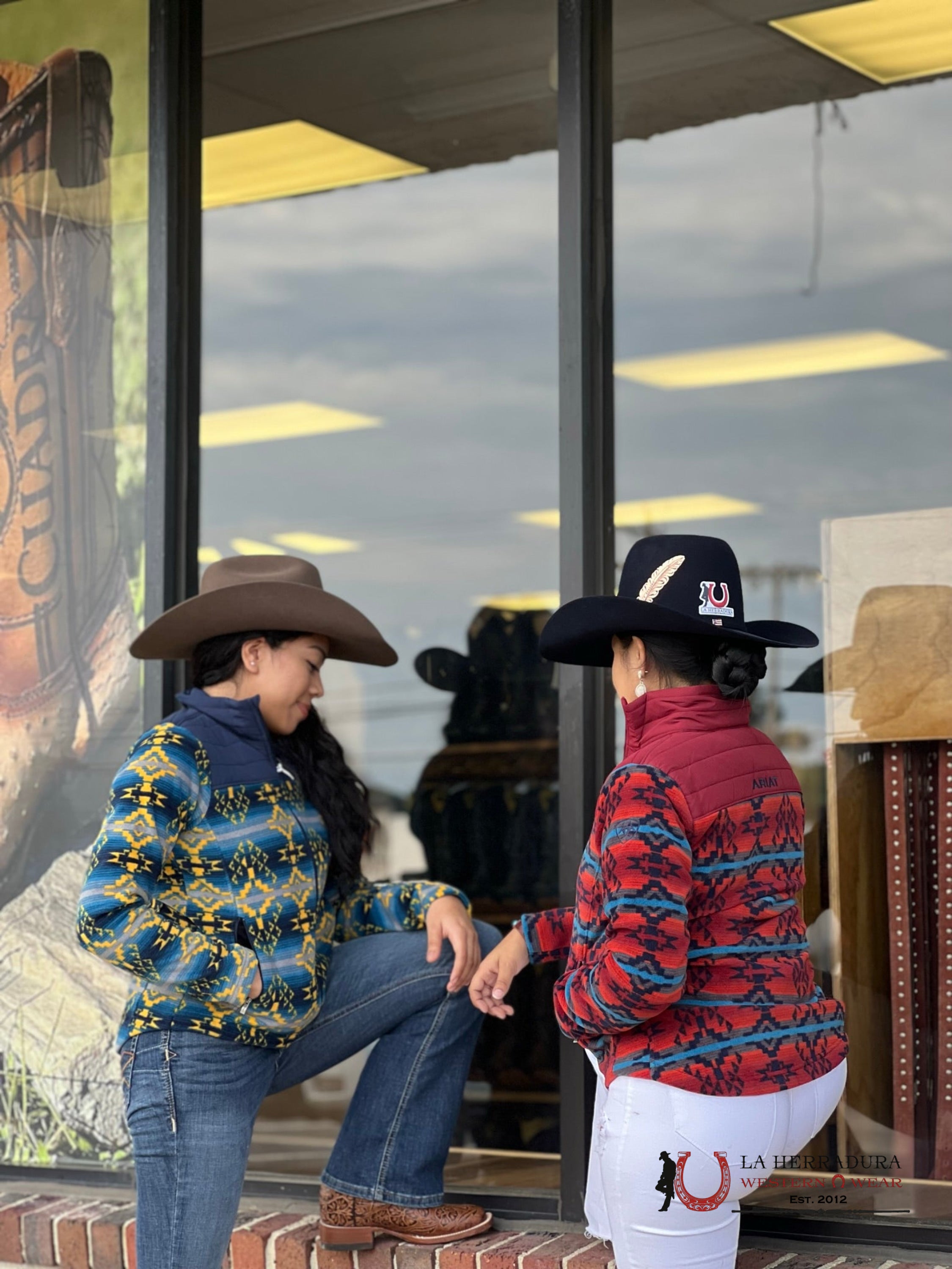 Ariat Real Prescott Fleece Sundried Tomato Sondran Ropa Mujeres