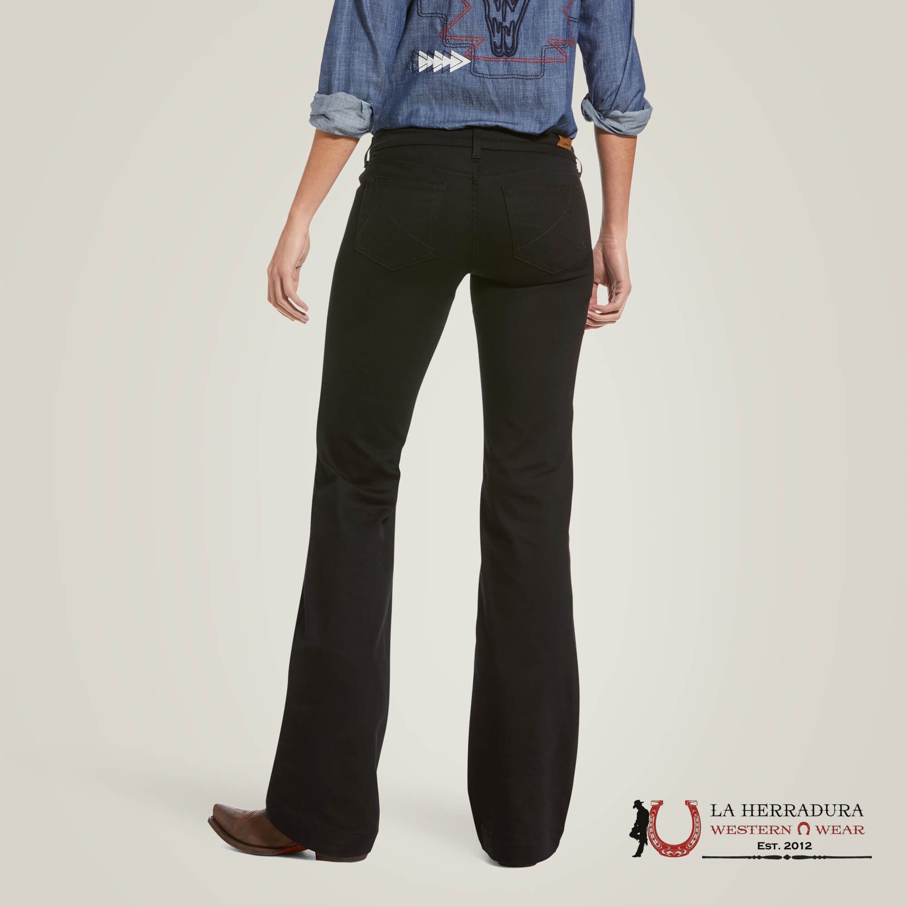 ARIAT WOMEN RINSE MID RISE TROUSER JEANS- 10033566 ROPA MUJERES