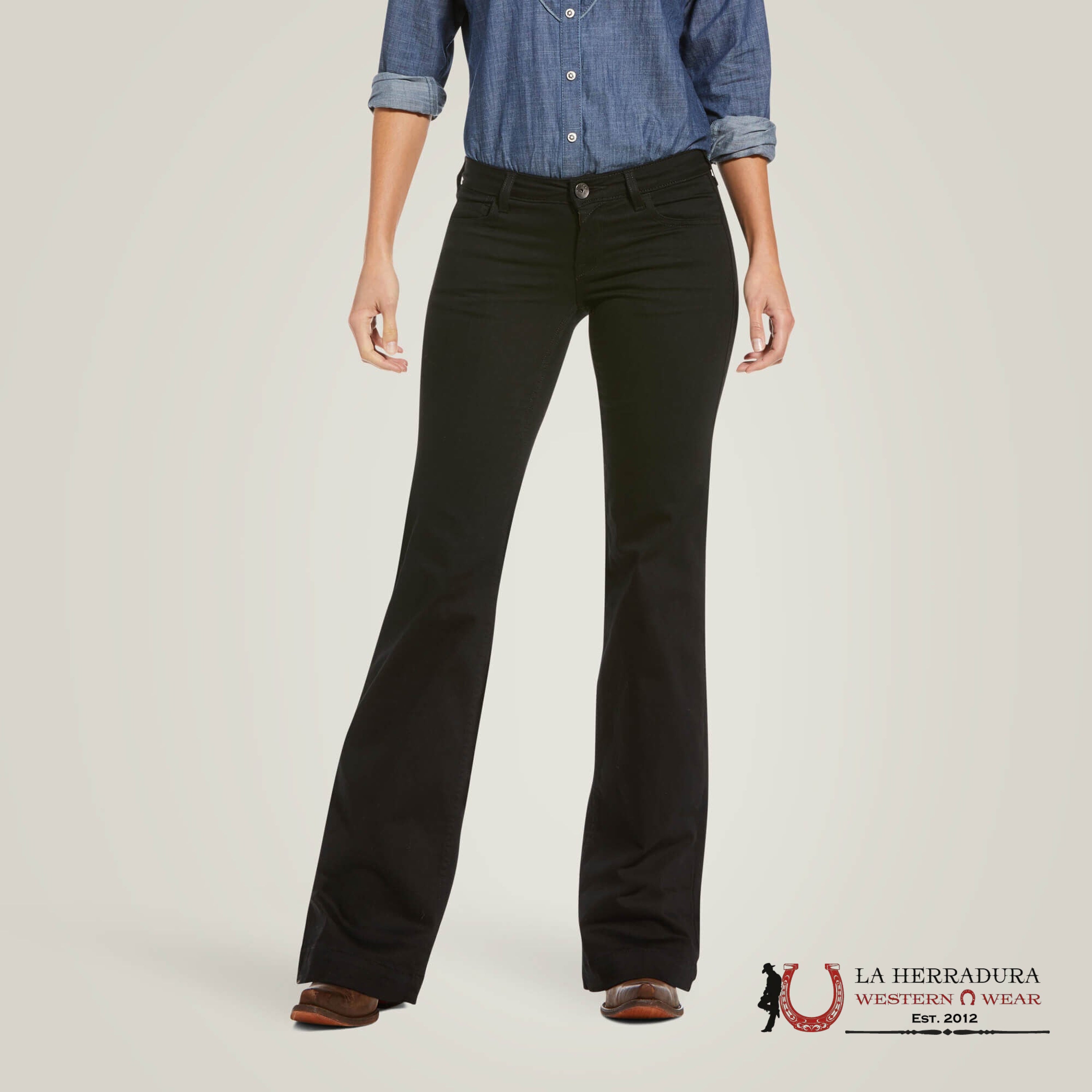 ARIAT WOMEN RINSE MID RISE TROUSER JEANS- 10033566 ROPA MUJERES