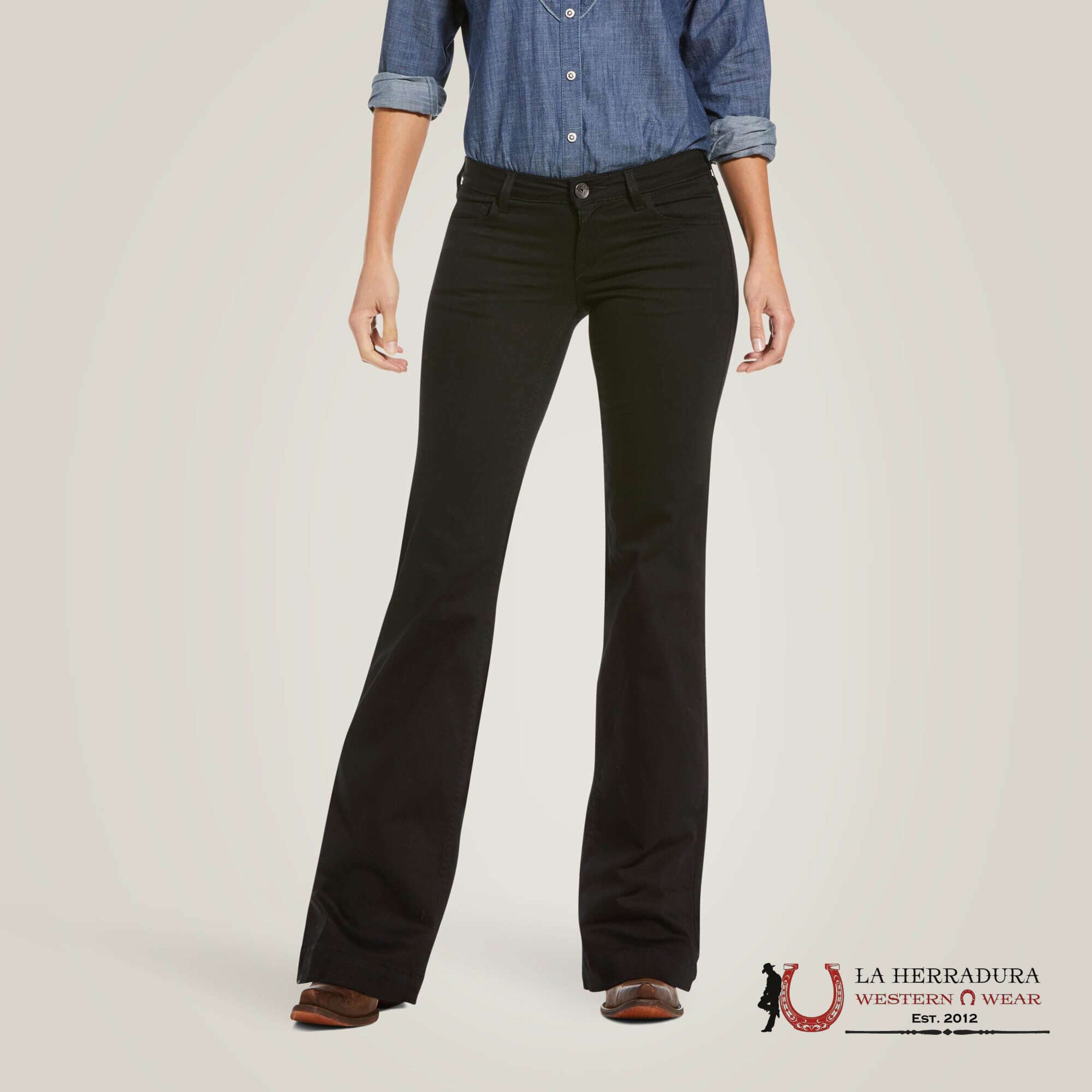 ARIAT WOMEN RINSE MID RISE TROUSER JEANS- 10033566 ROPA MUJERES