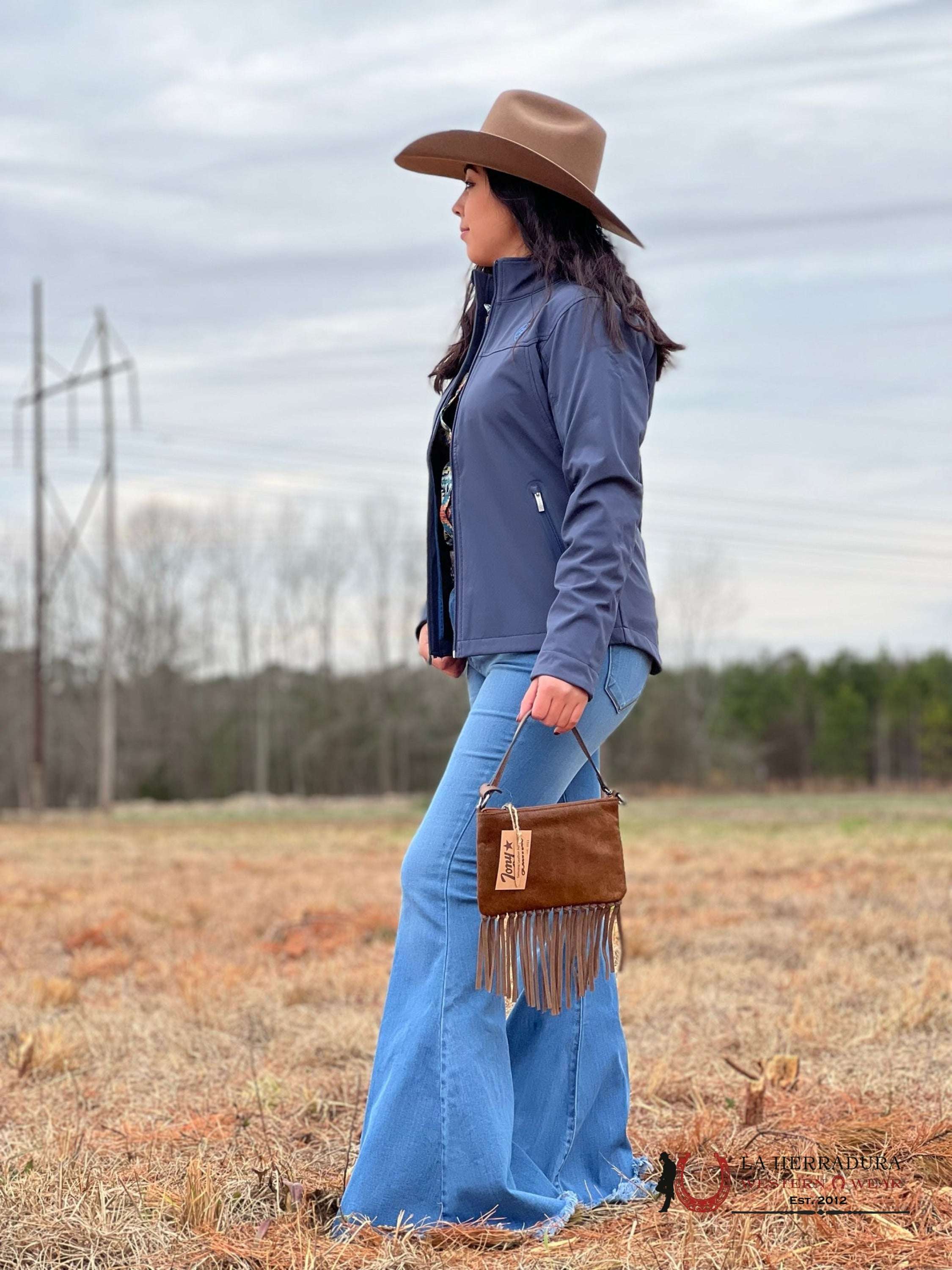 Ariat Jackets For Women Blue Serape Logo Ropa Mujeres