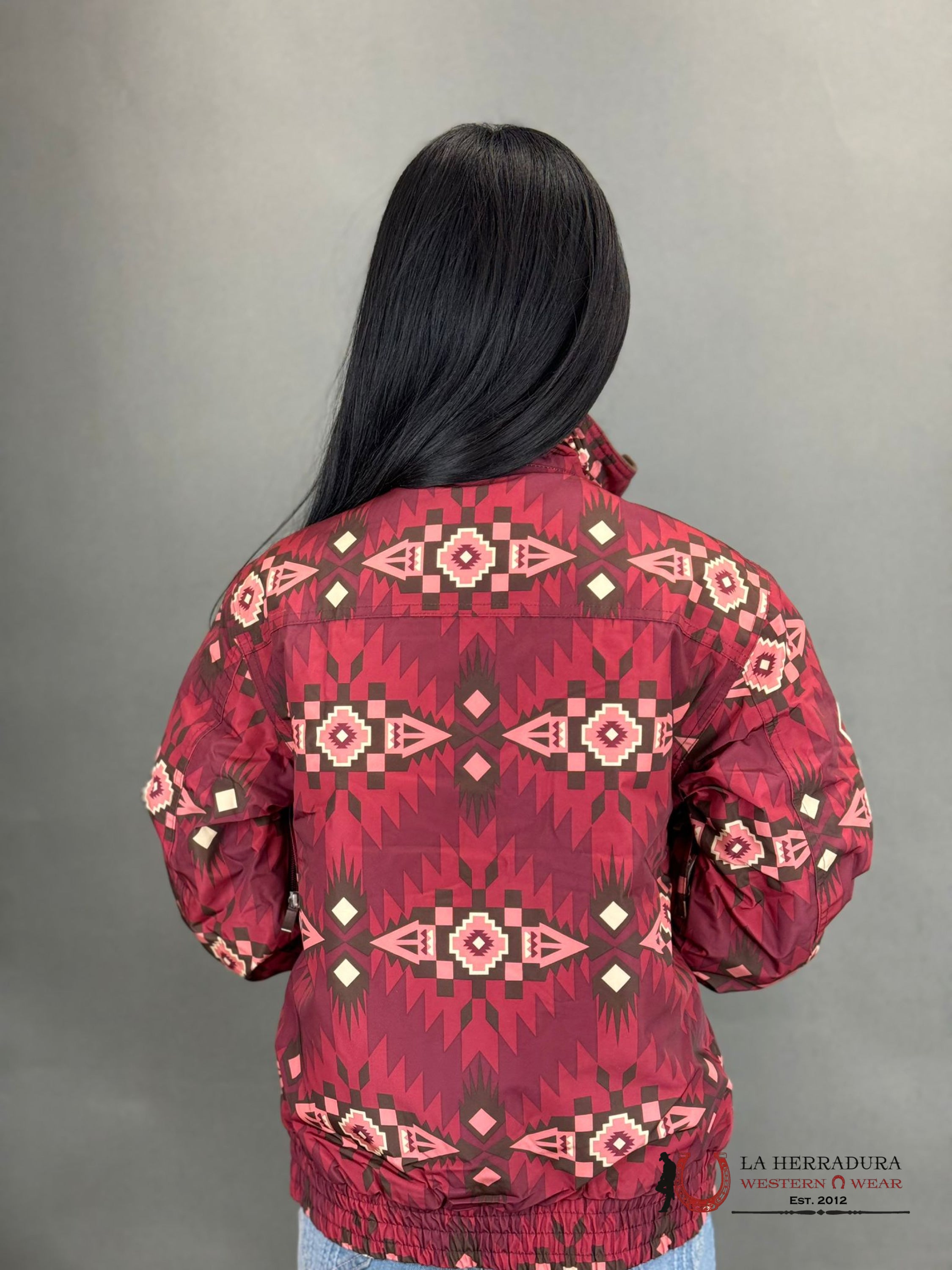 Ariat Jacket Alamo Print Western Stable Ropa Mujeres