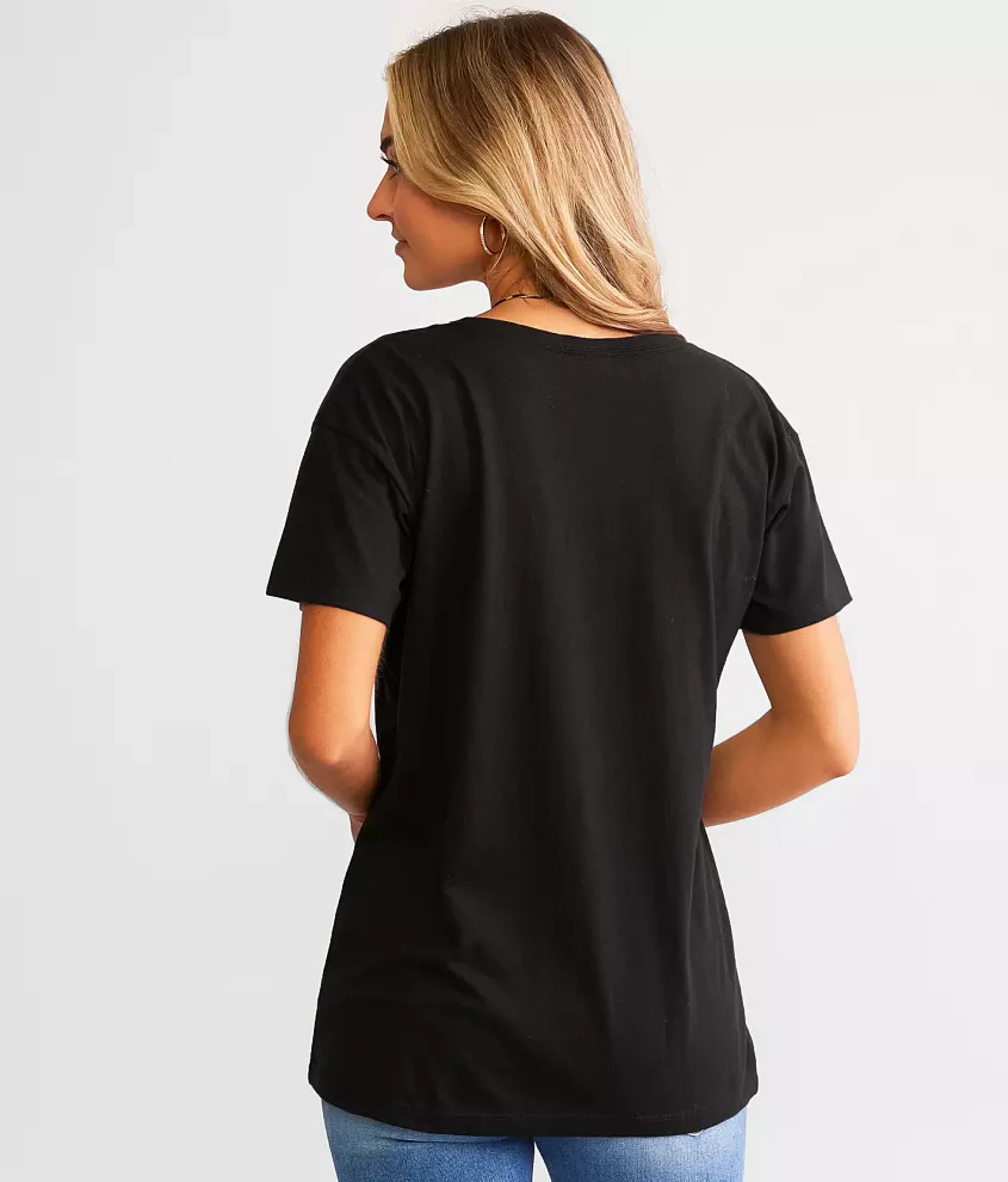 ARIAT WOMEN T-SHIRT GEO SKULL BLACK 10047602 ROPA MUJERES