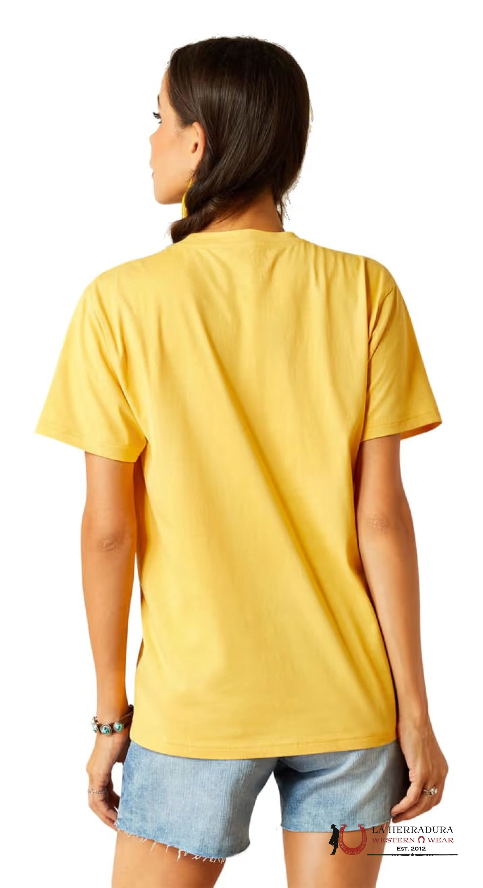 Ariat Women 1St Prize Short Sleeve Ochre Ropa Mujeres