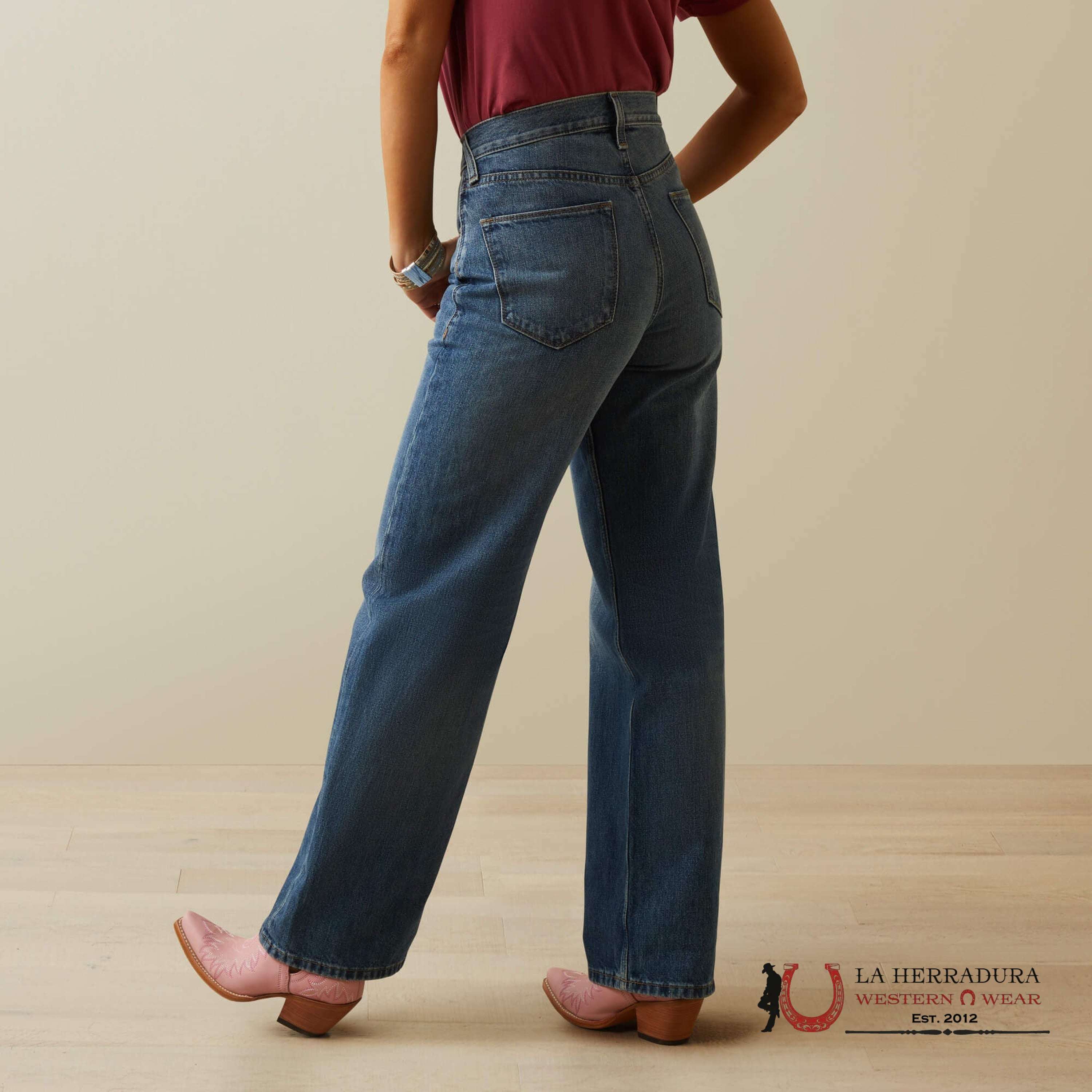 ARIAT WOMEN ULTRA HIGH RISE TOMBOY WIDE LEG JEANS- 10045189 ROPA MUJERES