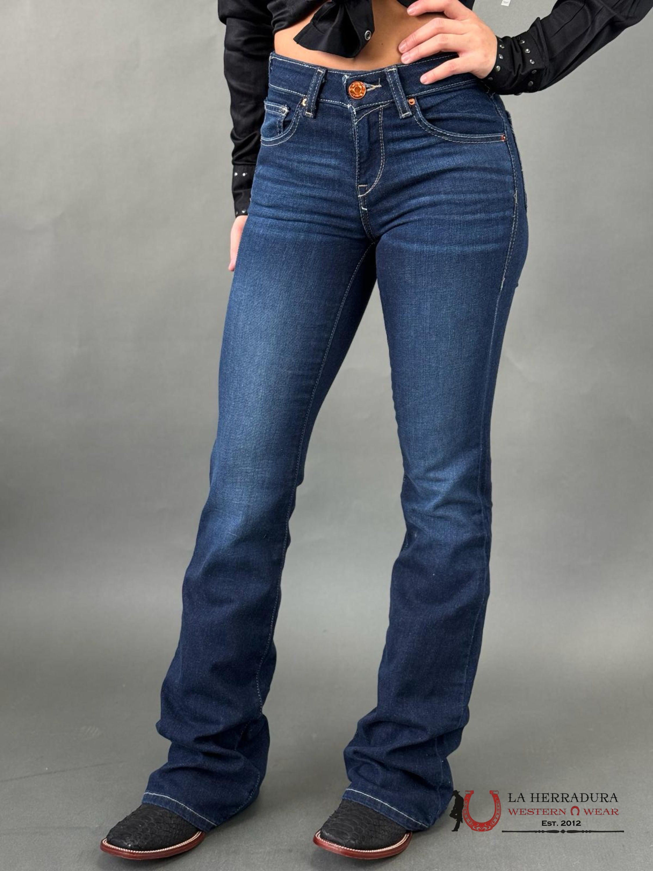 Ariat Ultra Stretch Dark Blue Maya Flare Ropa Mujeres