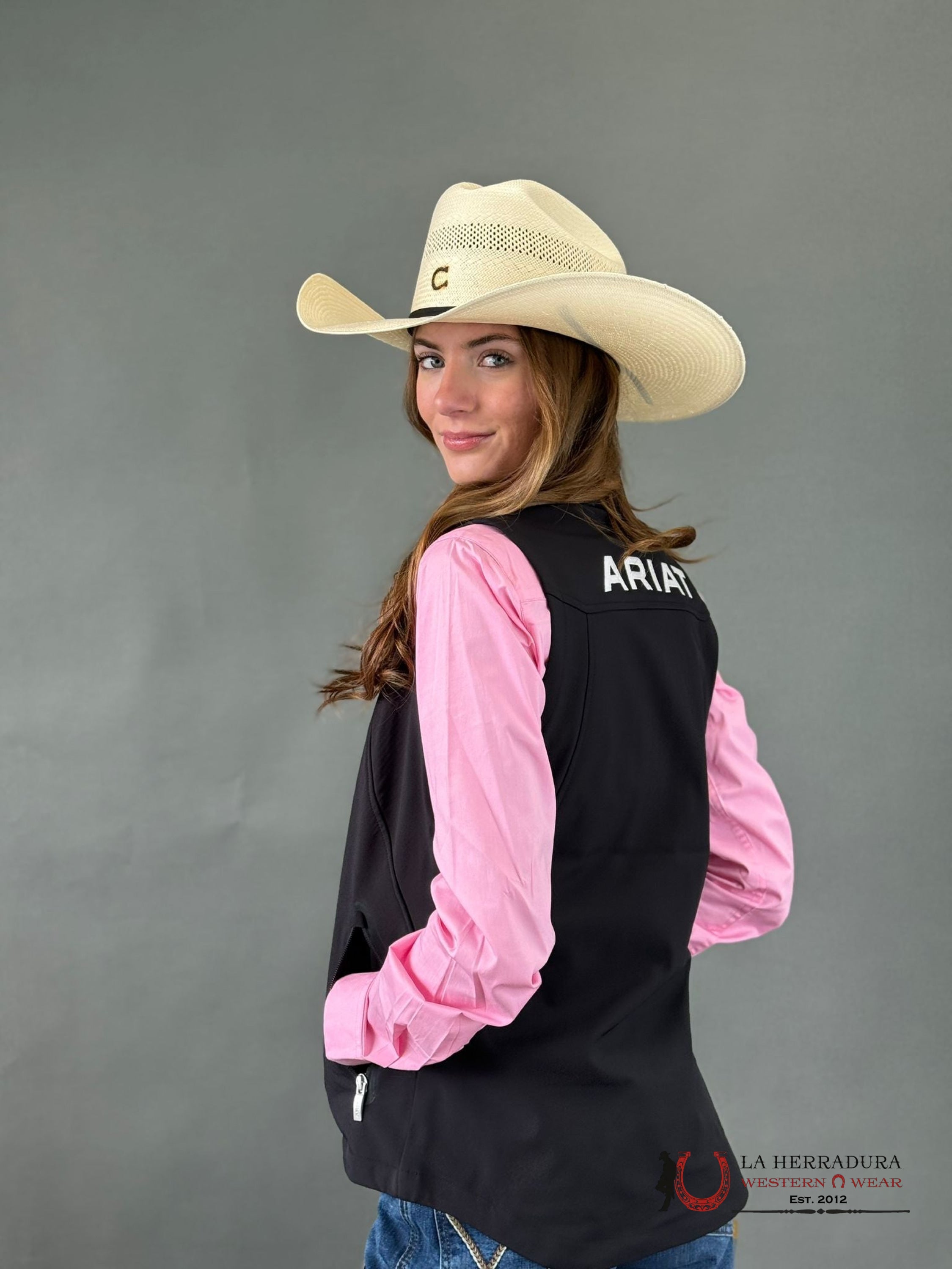 Ariat Vest Team Softshell Black Womens Ropa Mujeres