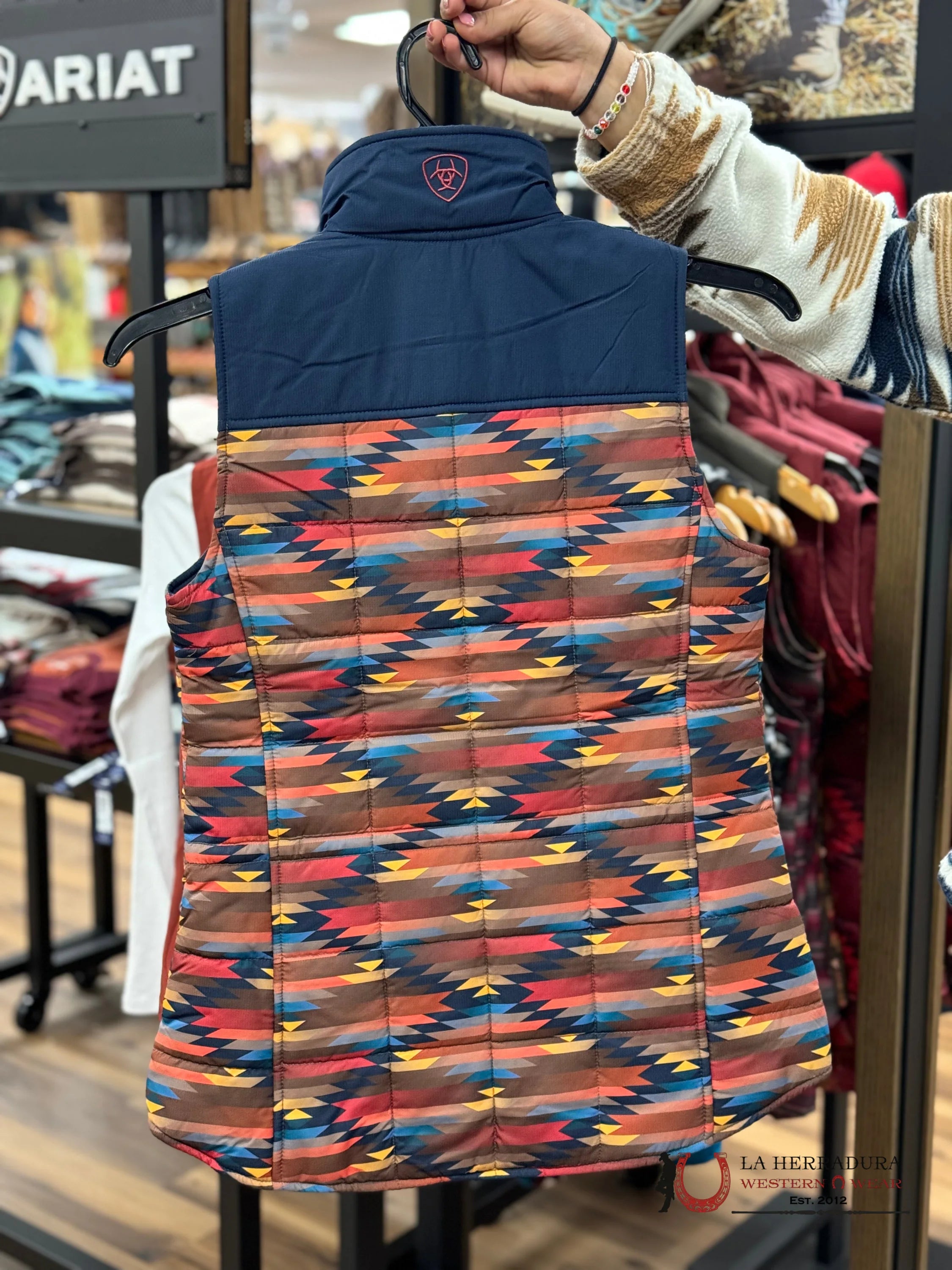 Ariat Vest. Crius Ins Mirage Print Ropa Mujeres