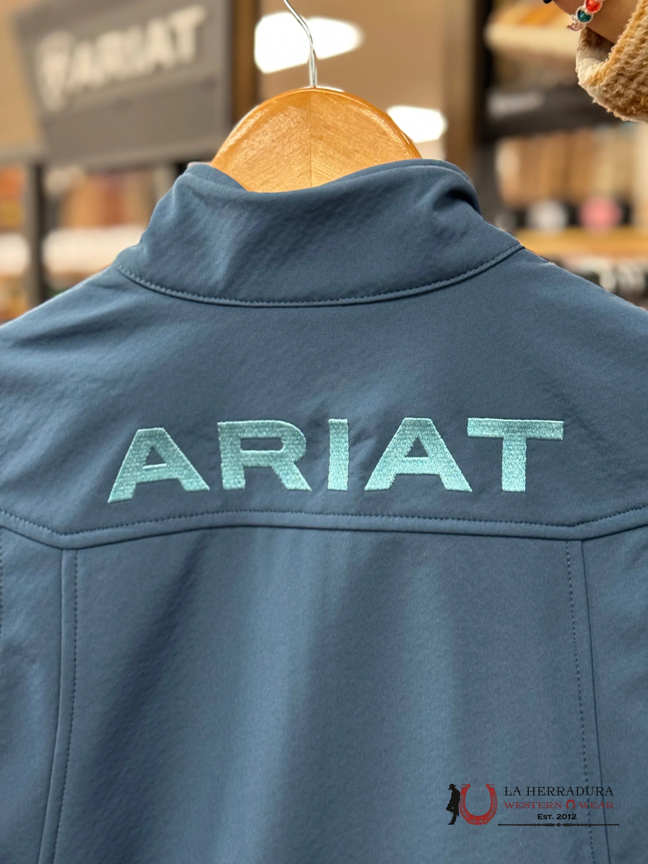 Ariat Vest Team Softshell Deep Petroleum Ropa Mujeres
