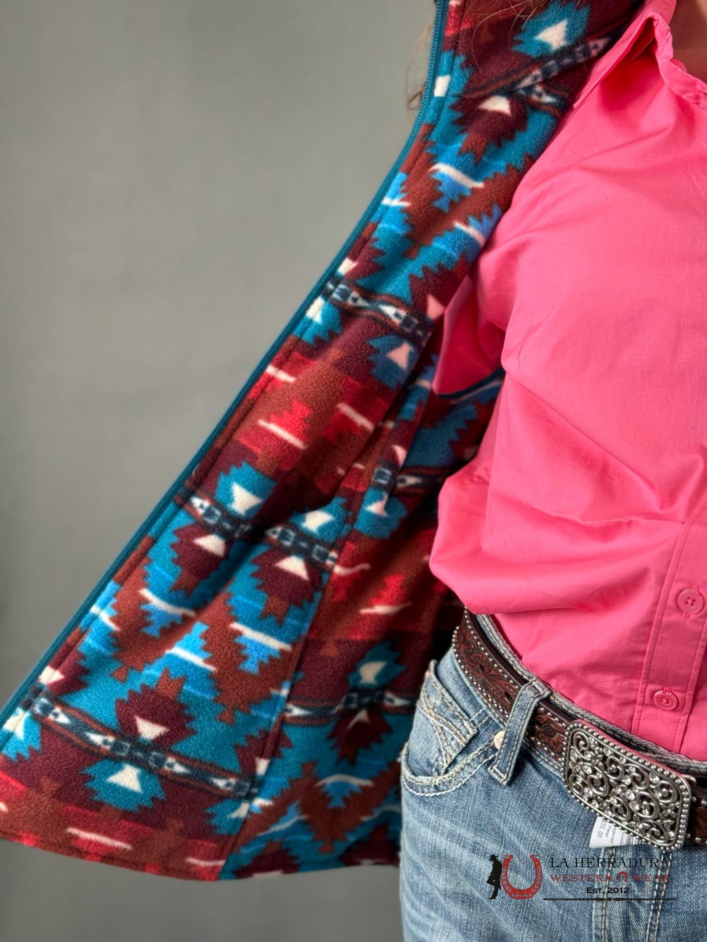 Ariat Vest Dilon Ins Reversible Deep Lagon Ropa Mujeres