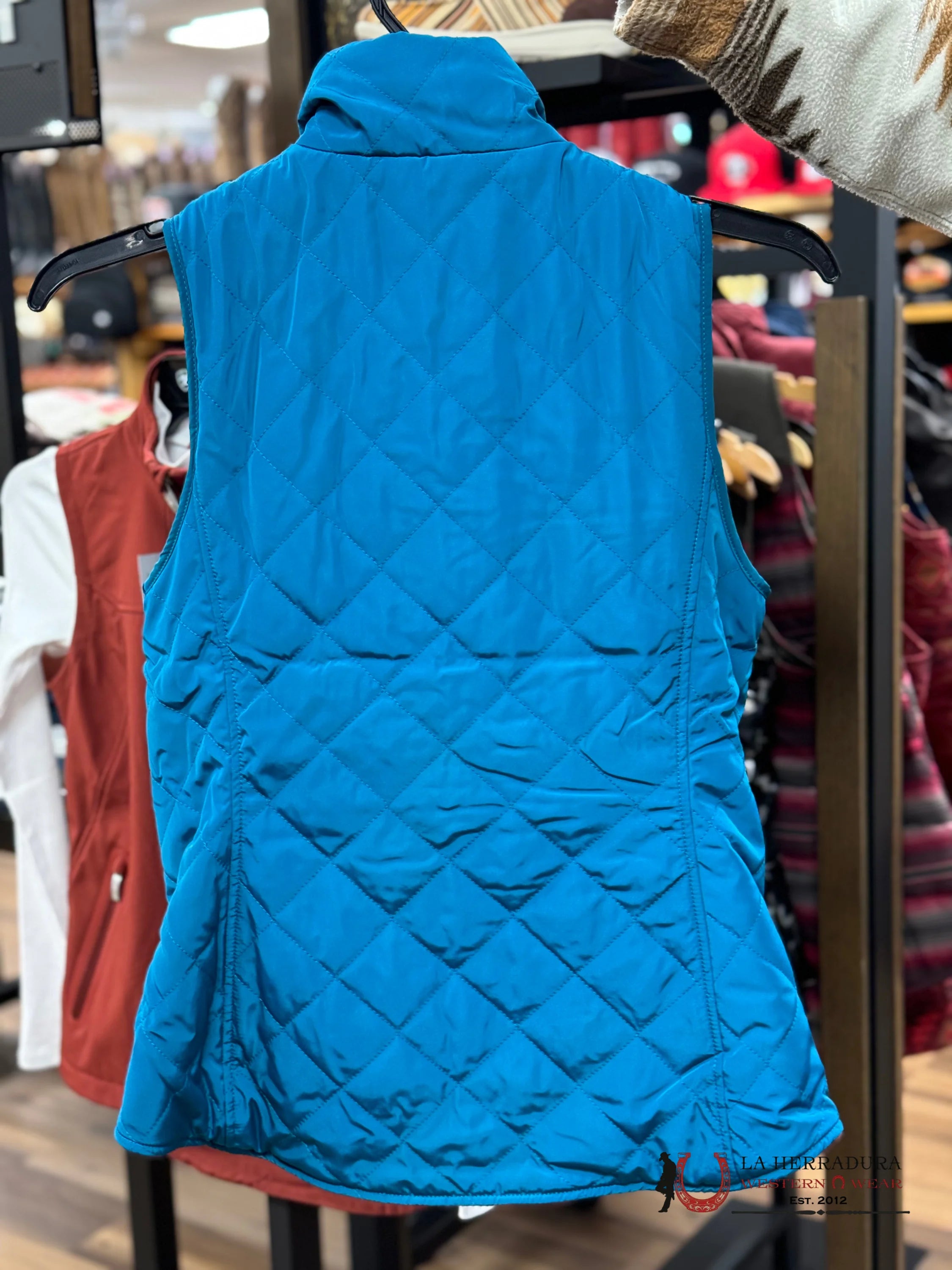 Ariat Vest Dilon Ins Reversible Deep Lagon Ropa Mujeres