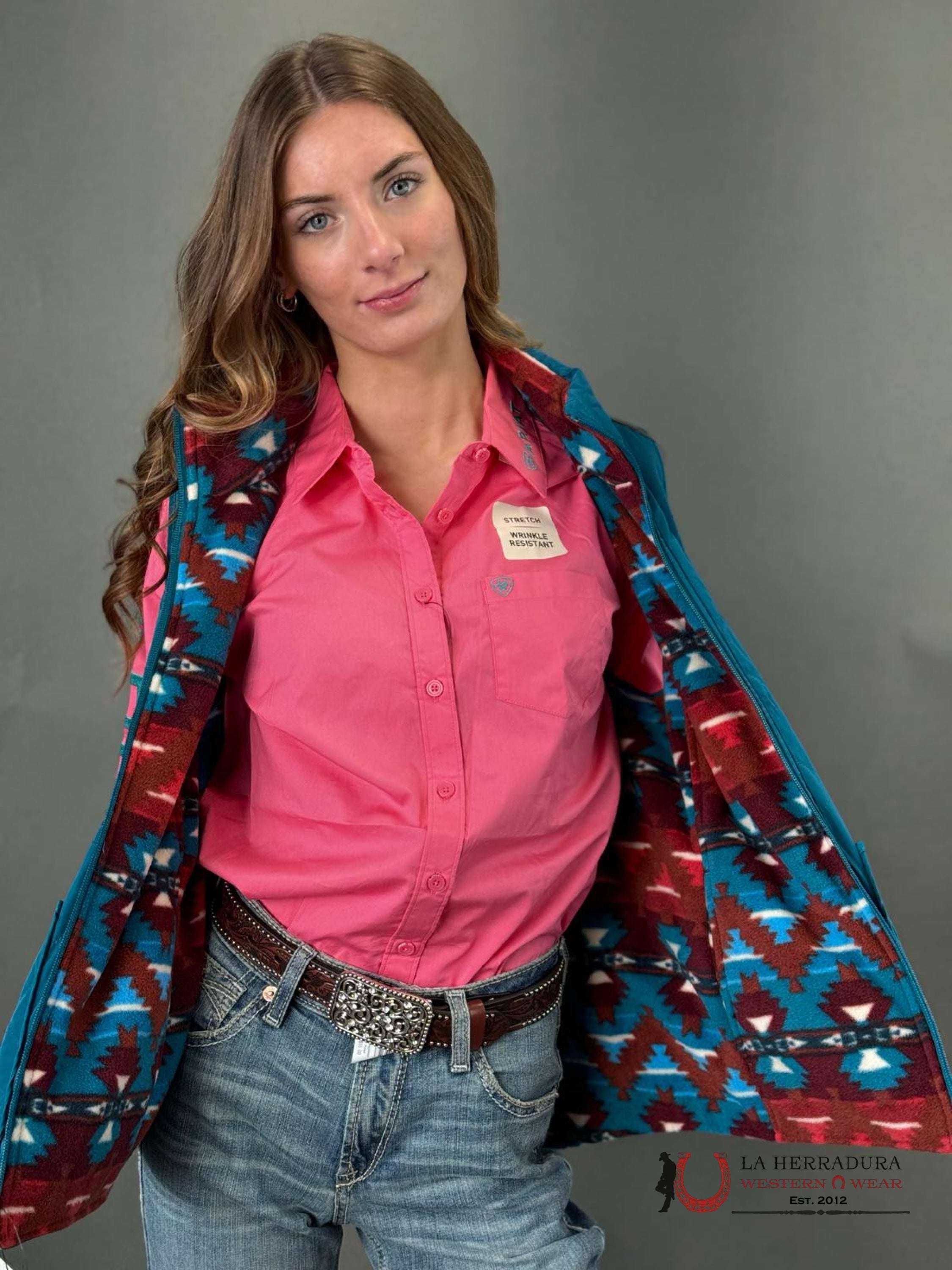 Ariat Vest Dilon Ins Reversible Deep Lagon Ropa Mujeres