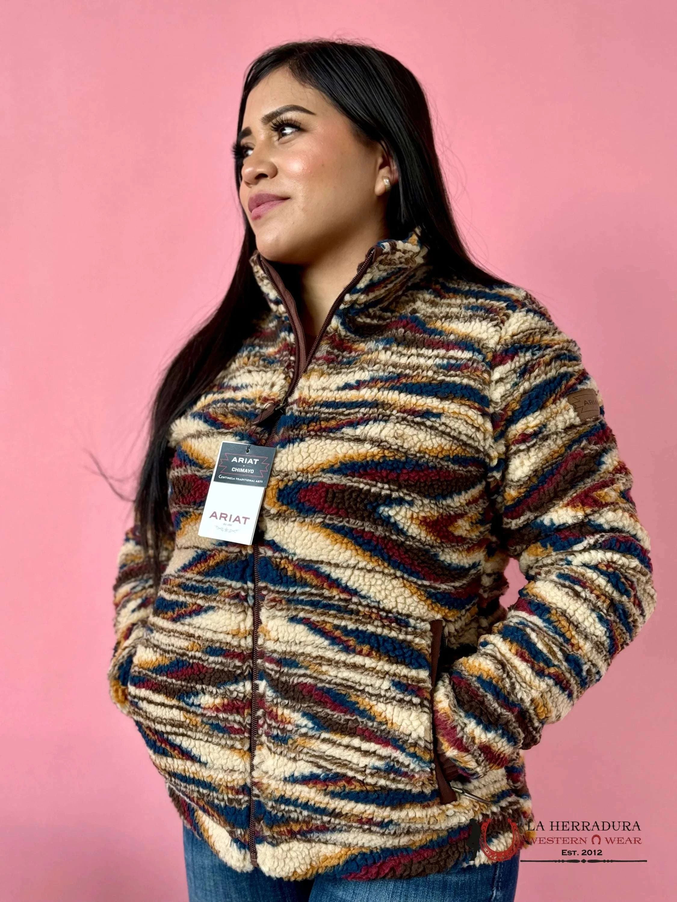 Ariat Womens Chimayo Fleece Suncet Saltillo Jcd Ropa Mujeres