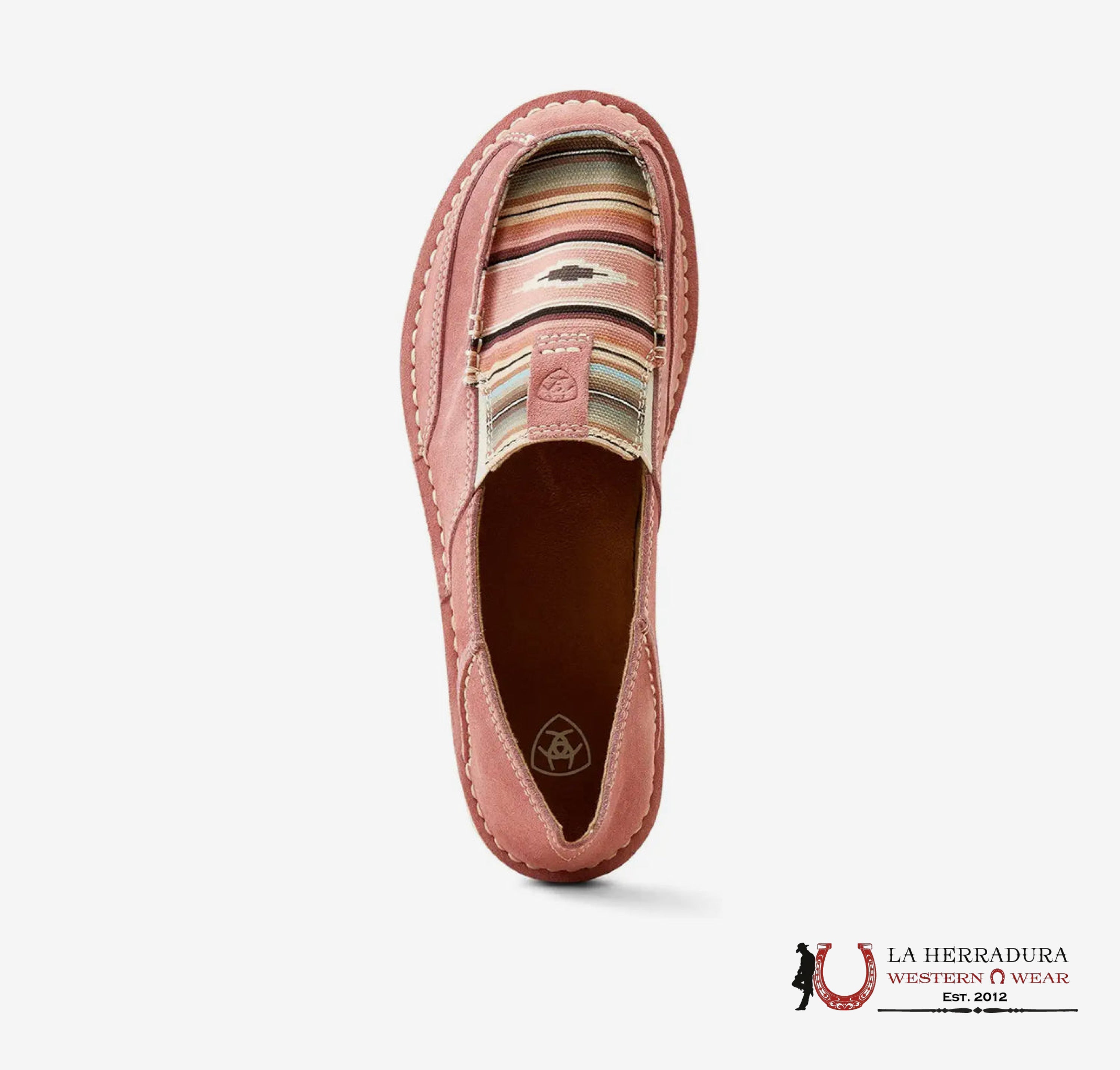 ARIAT WOMENS CRUISER AZALEA SUEDE BABY PINK SERAPE-0958 ZAPATOS MUJERES