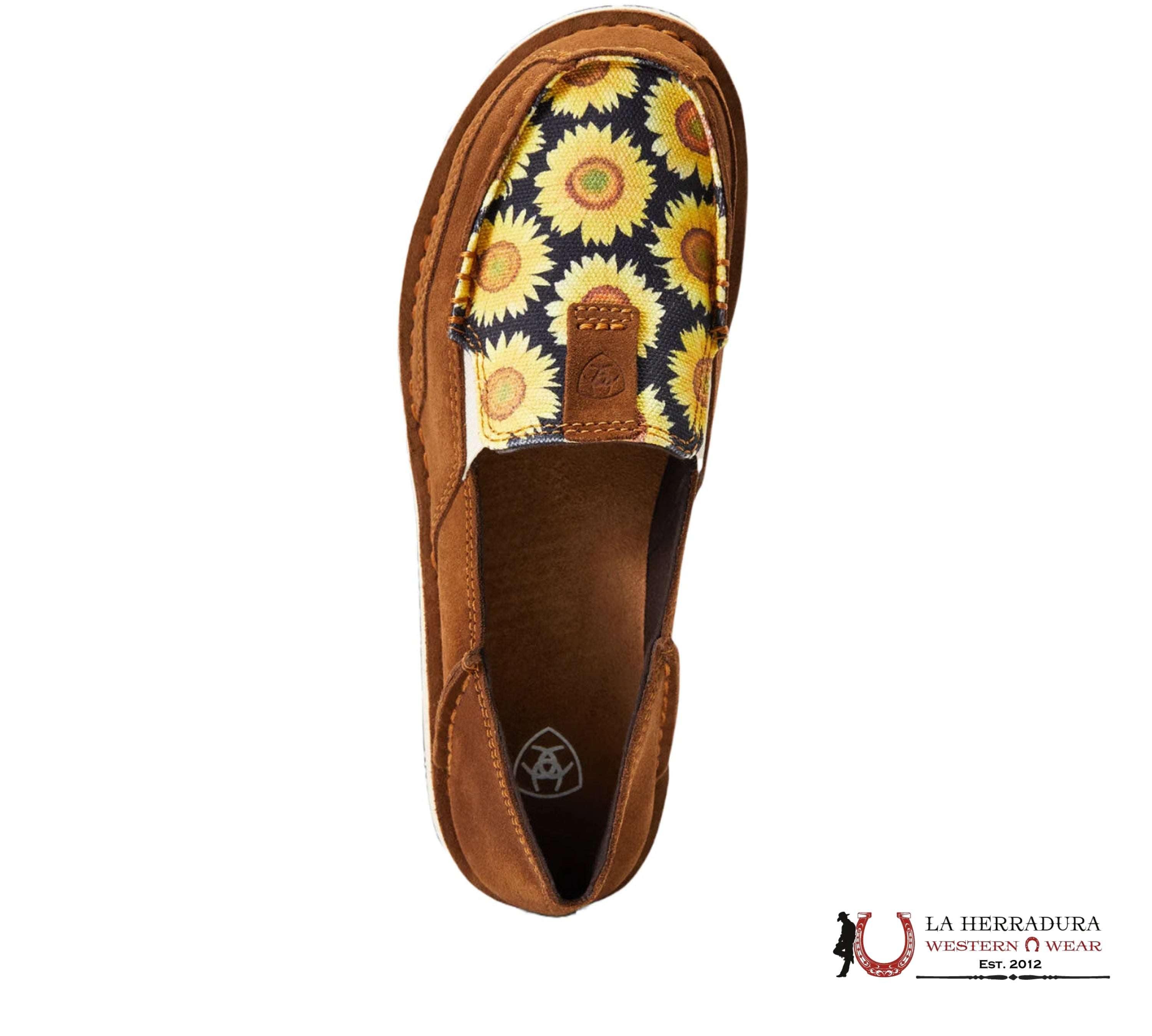 ARIAT WOMENS CRUSIER SUNFLOWERS ZAPATOS MUJERES