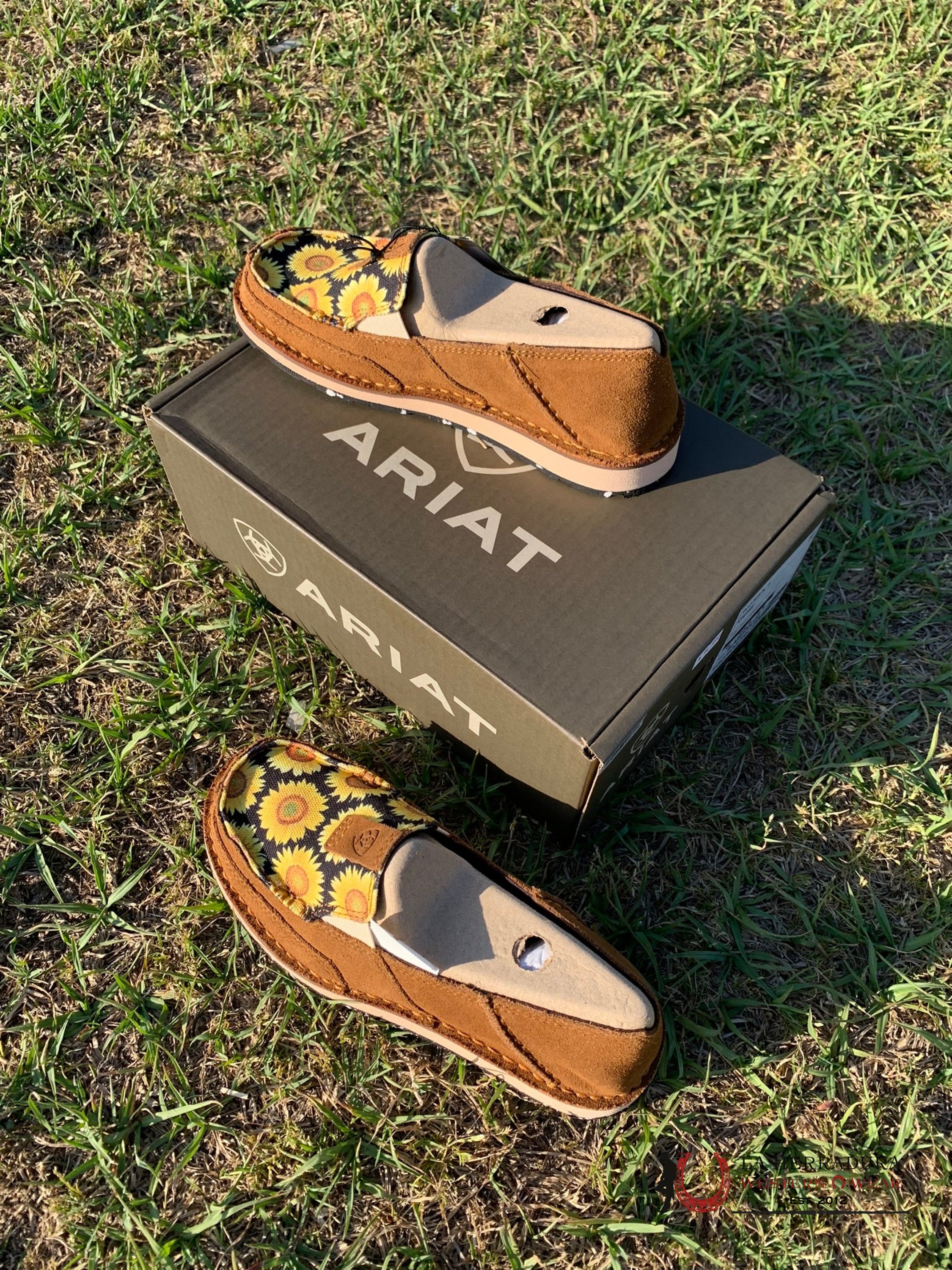 Ariat Womens Crusier Sunflowers Zapatos Mujeres