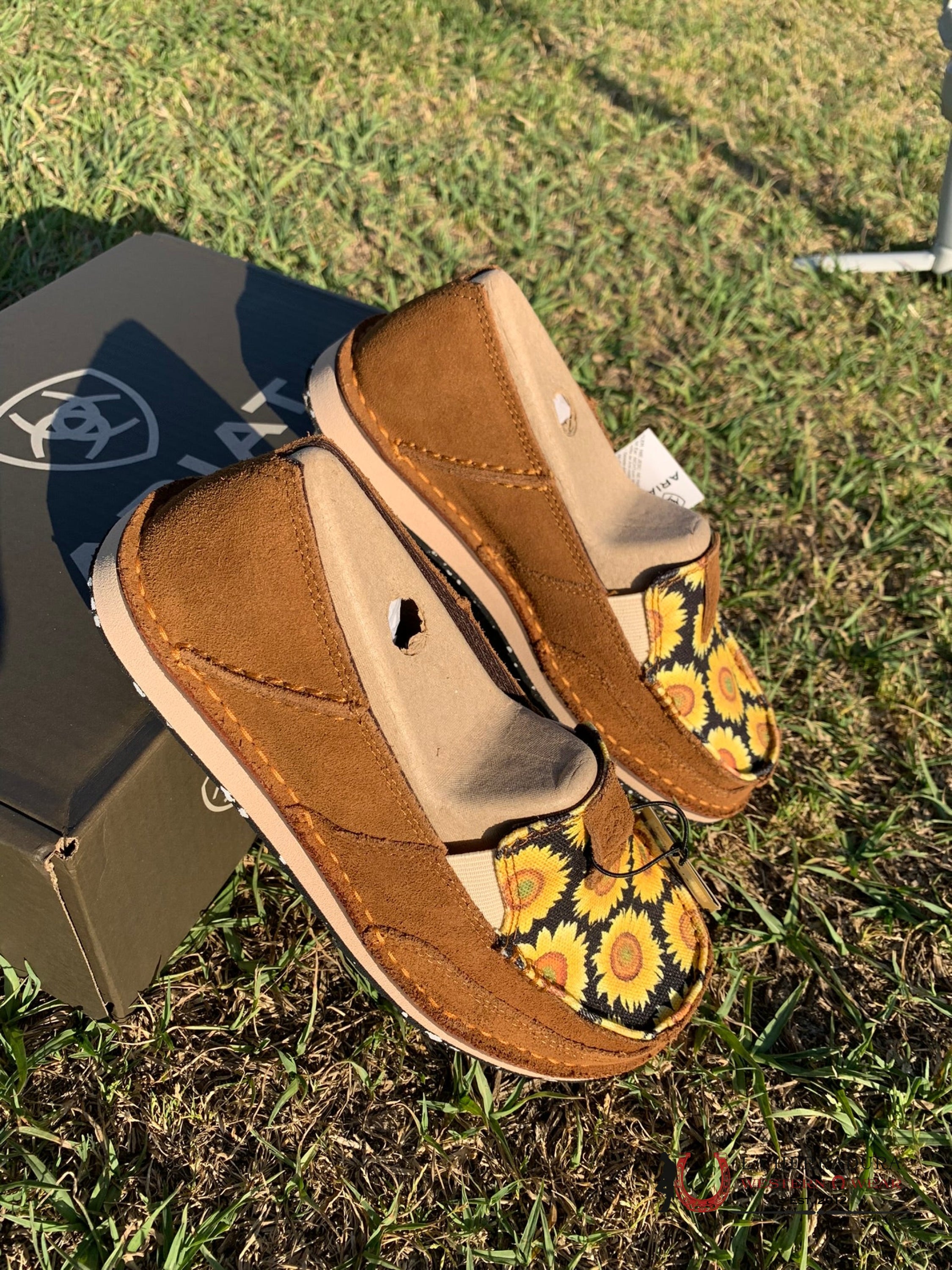 Ariat Womens Crusier Sunflowers Zapatos Mujeres