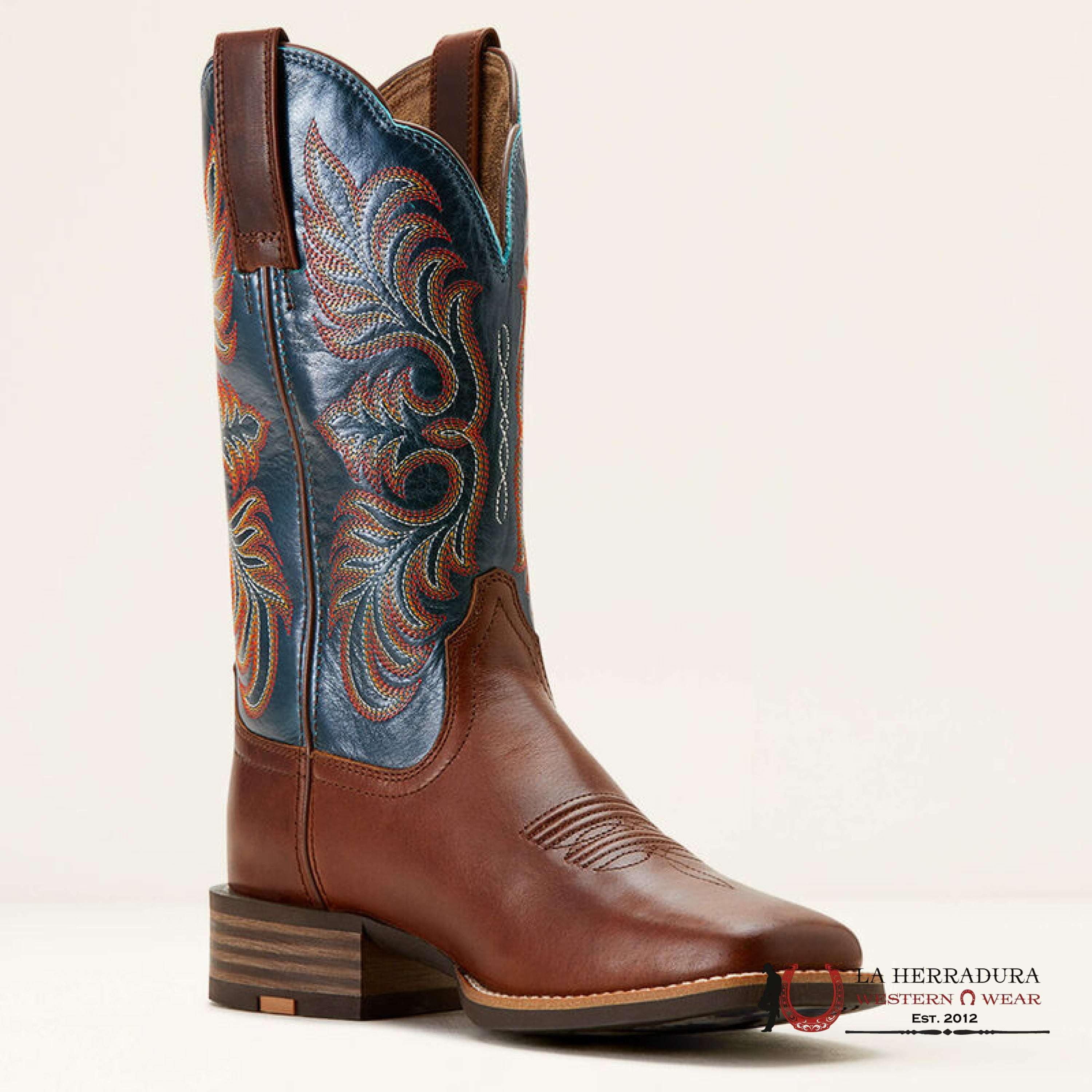 Ariat Womens Gillette Vintage Caramel Endless Sea Botas Mujeres