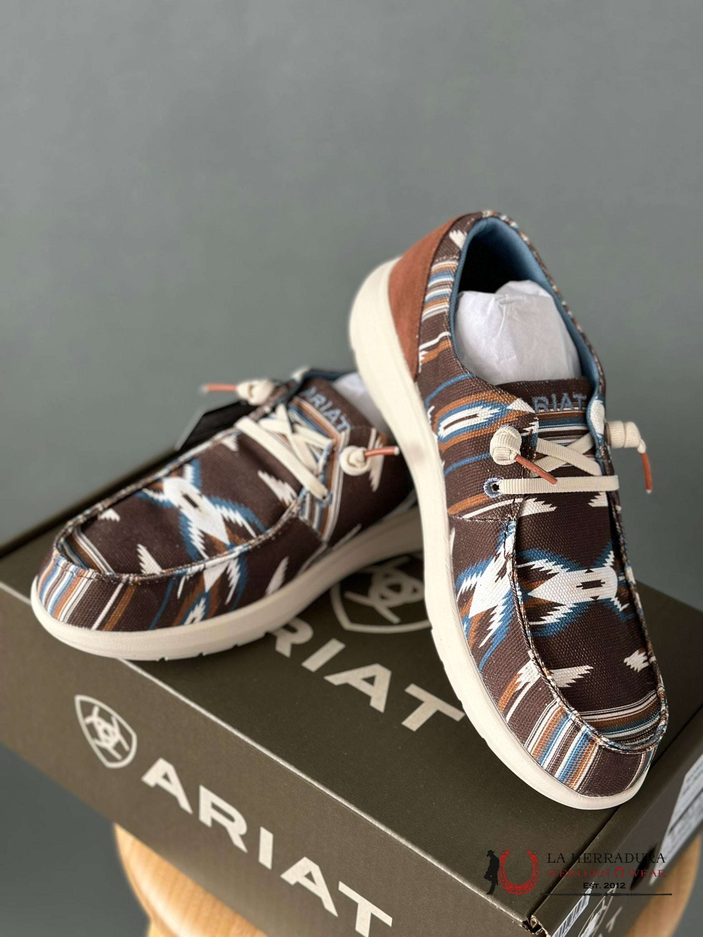 Ariat Womens Hilo Chimayo Arroyo Chocolate Zapatos Mujeres