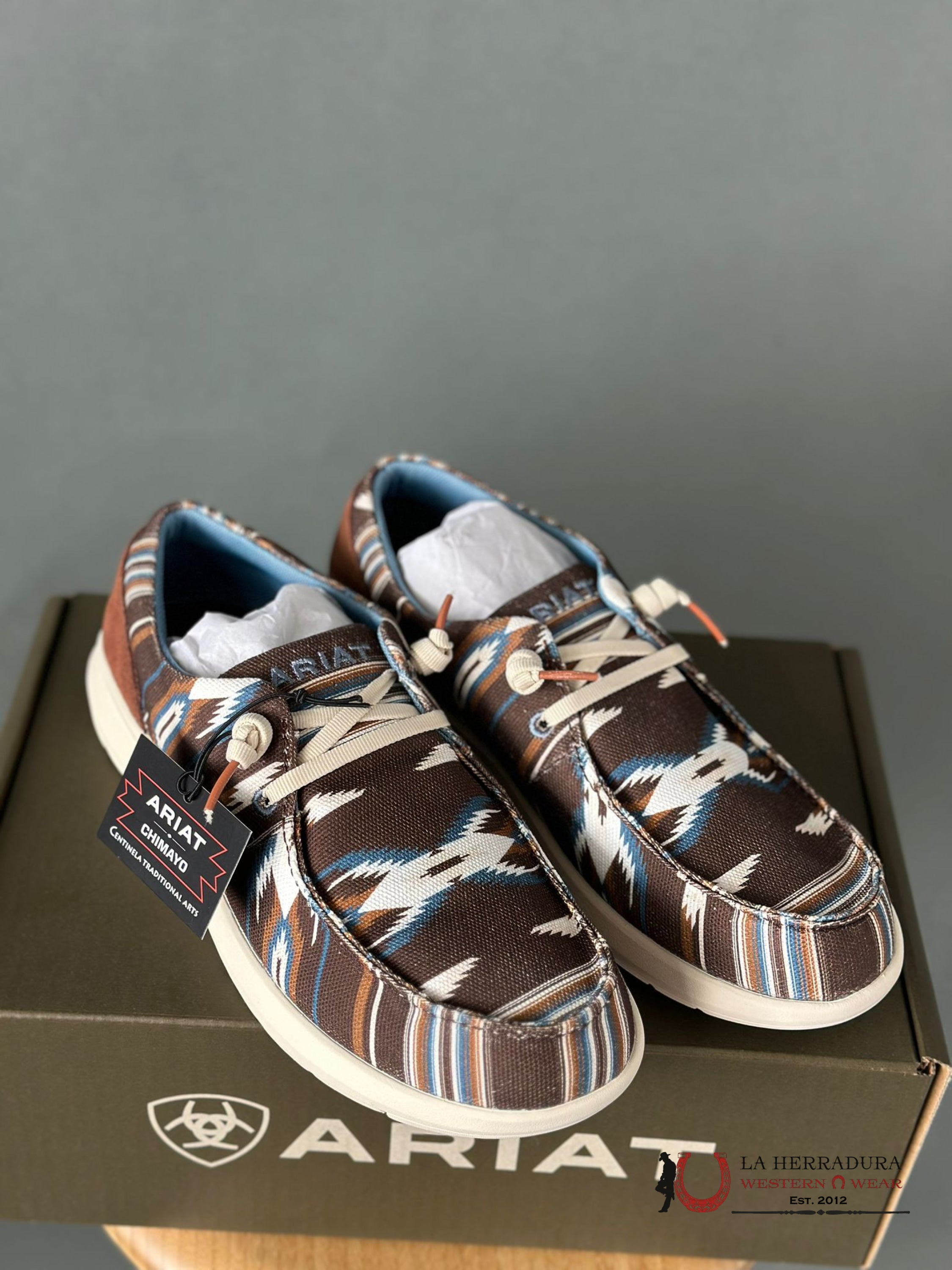 Ariat Womens Hilo Chimayo Arroyo Chocolate Zapatos Mujeres