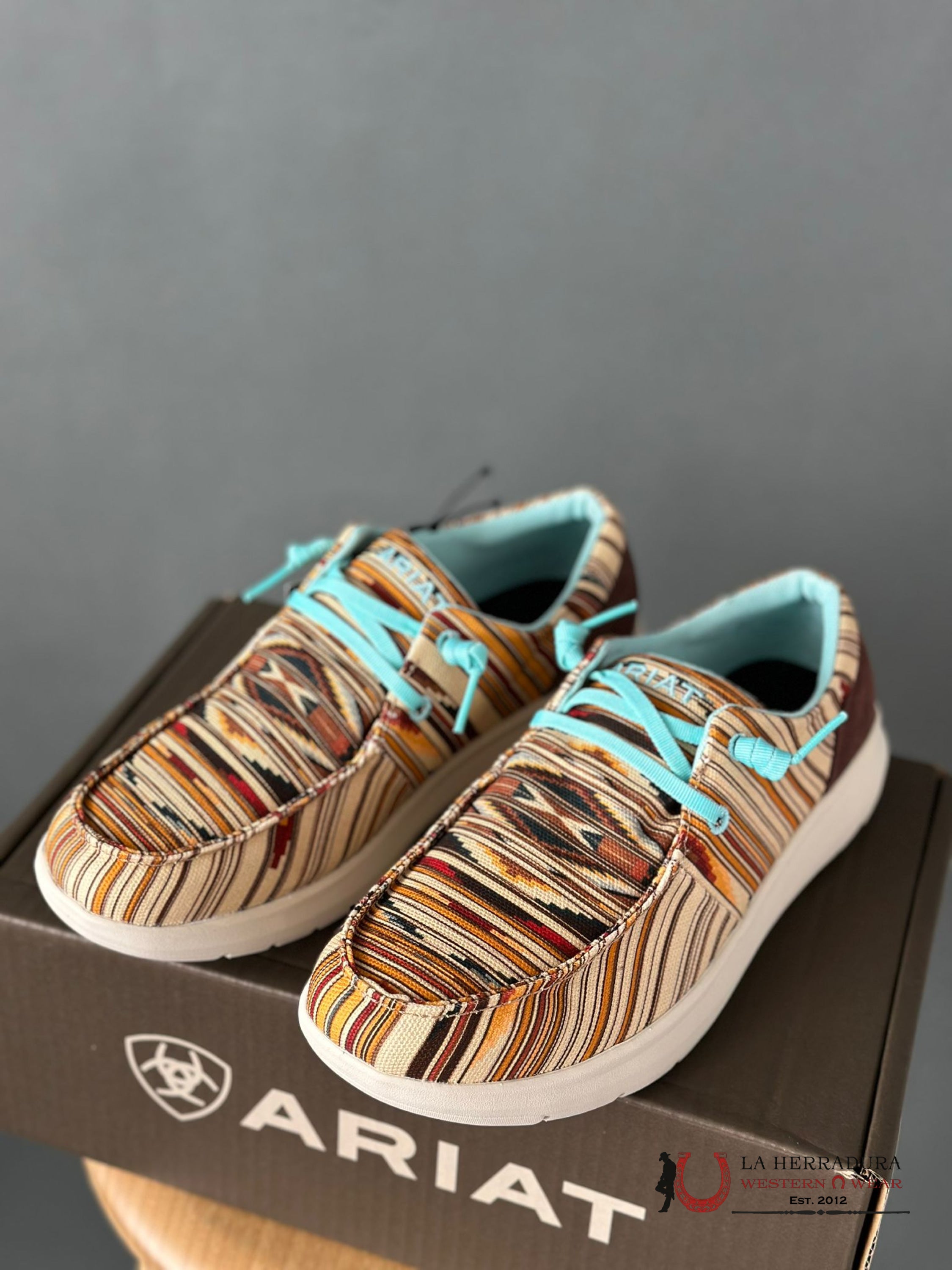 Ariat Womens Hilo Chimayo Santa Fe Mustard Zapatos Mujeres