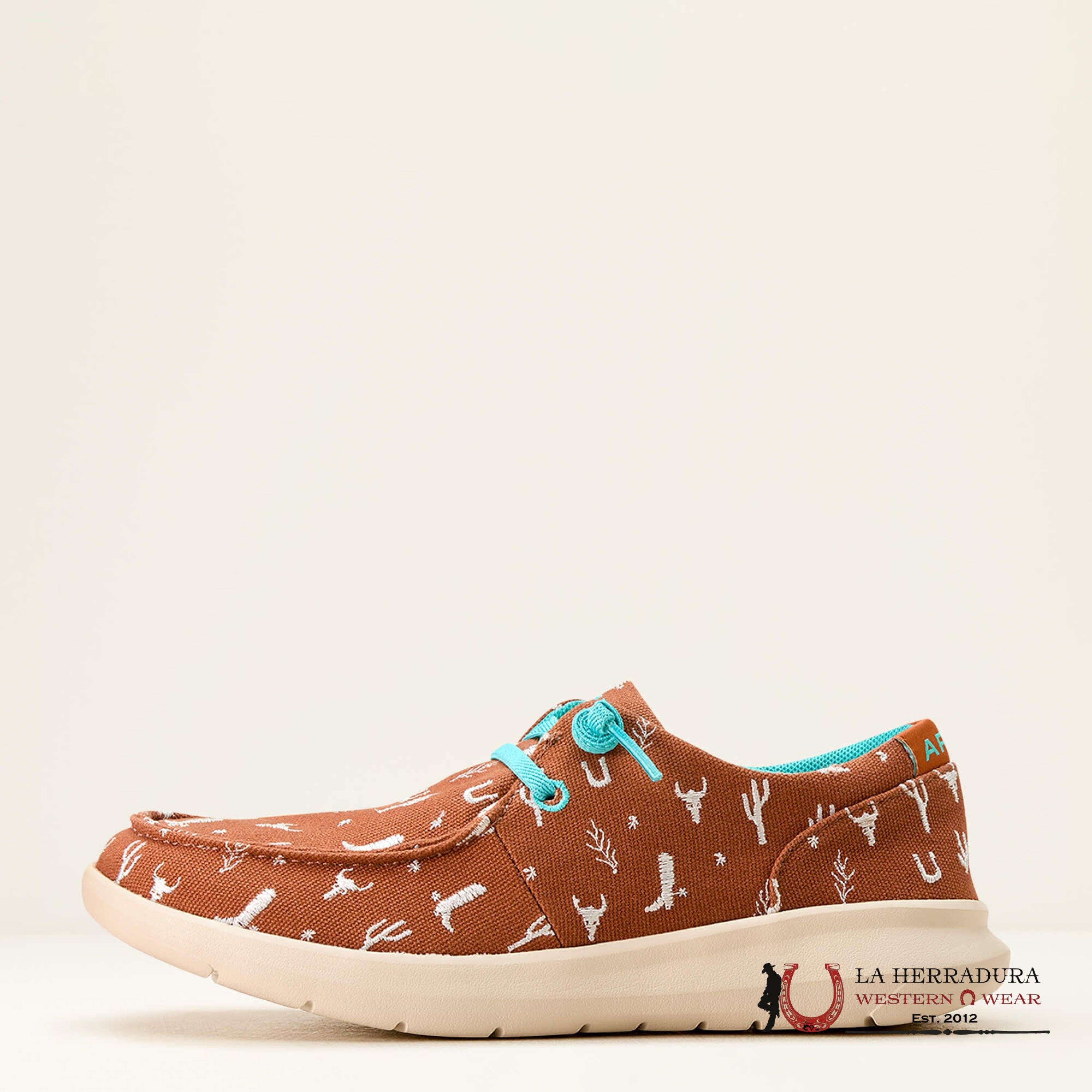 ARIAT WOMENS Hilo Doodle Sorrel Western Icons - 3763 ZAPATOS MUJERES