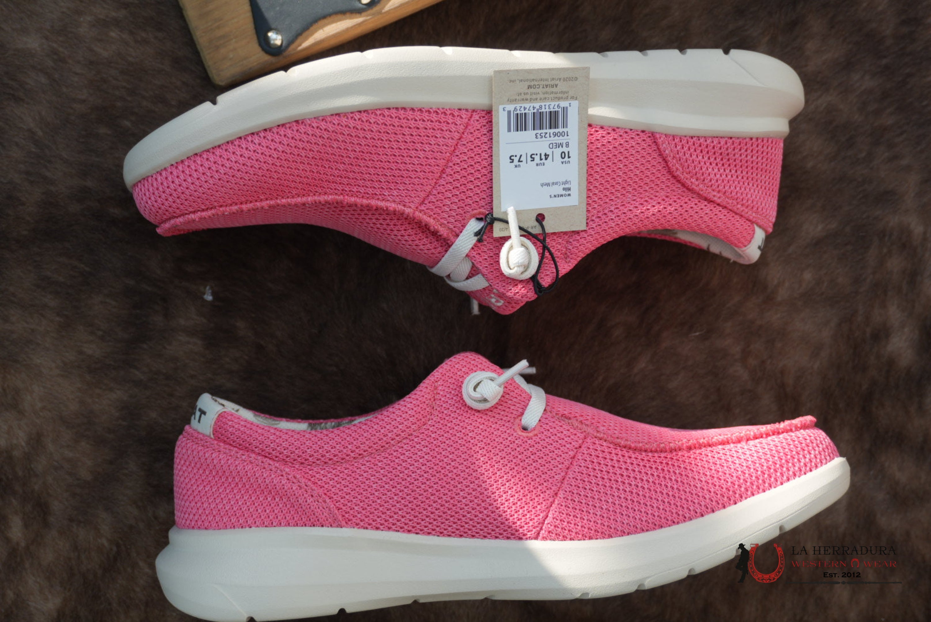 ARIAT WOMENS Hilo Light Coral Mesh Shoes - 1253 ZAPATOS MUJERES