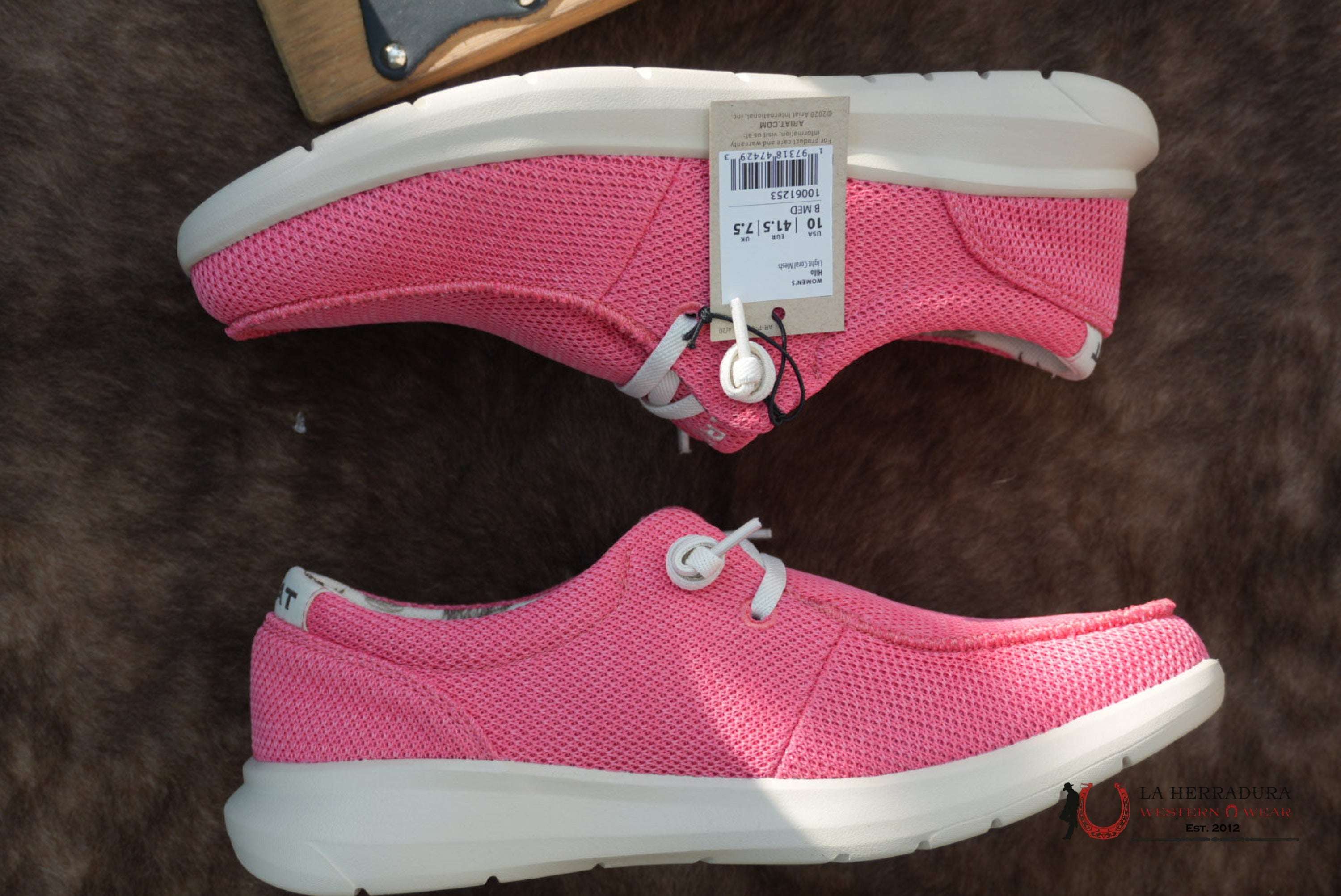 ARIAT WOMENS Hilo Light Coral Mesh Shoes - 1253 ZAPATOS MUJERES