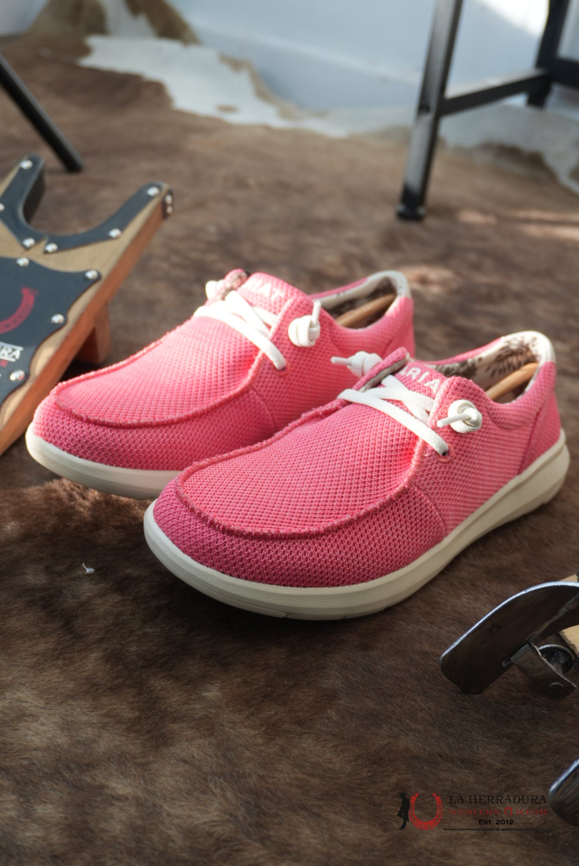 ARIAT WOMENS Hilo Light Coral Mesh Shoes - 1253 ZAPATOS MUJERES