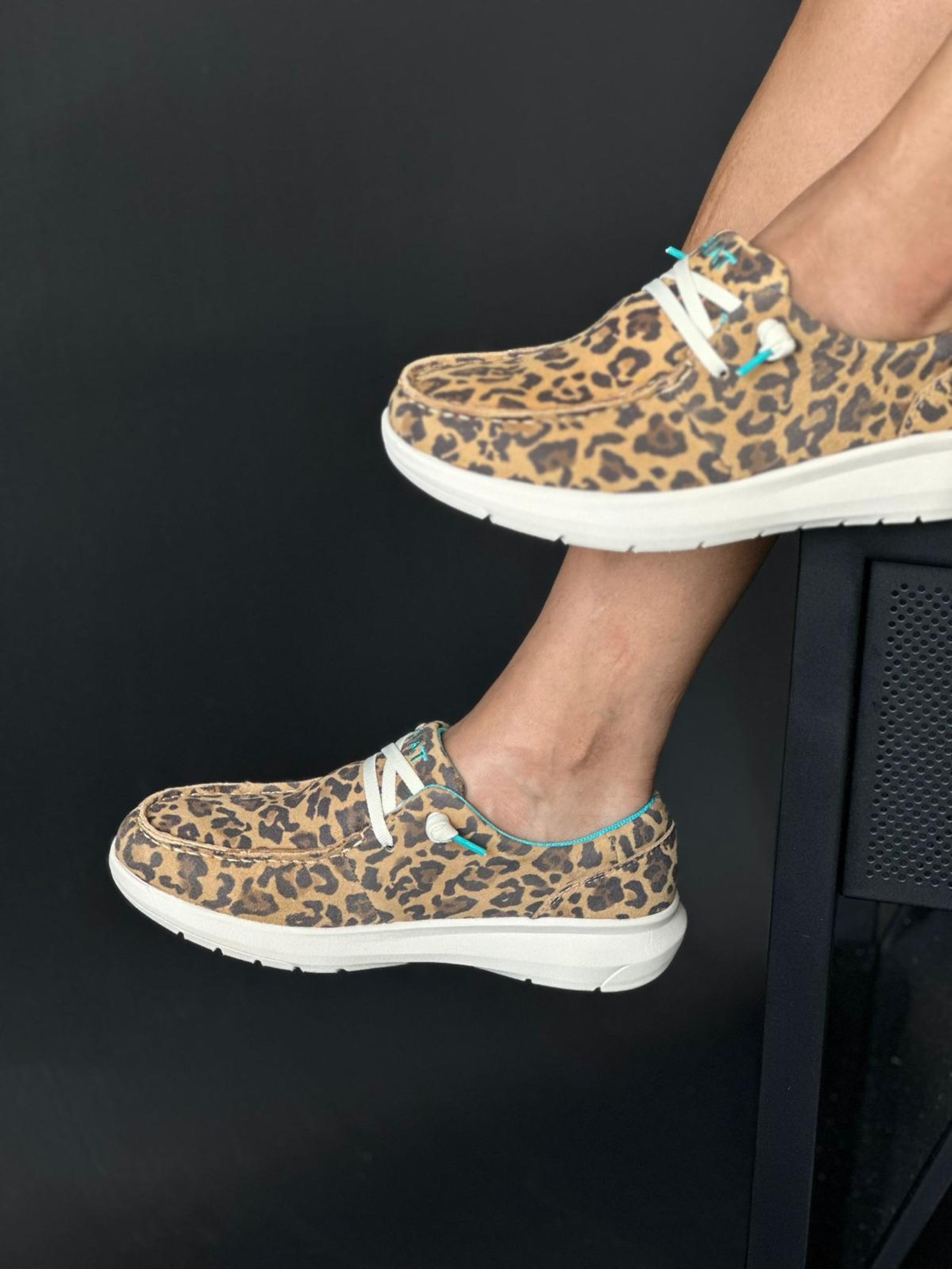 Ariat Womens Hilo Lively Leopard Zapatos Mujeres