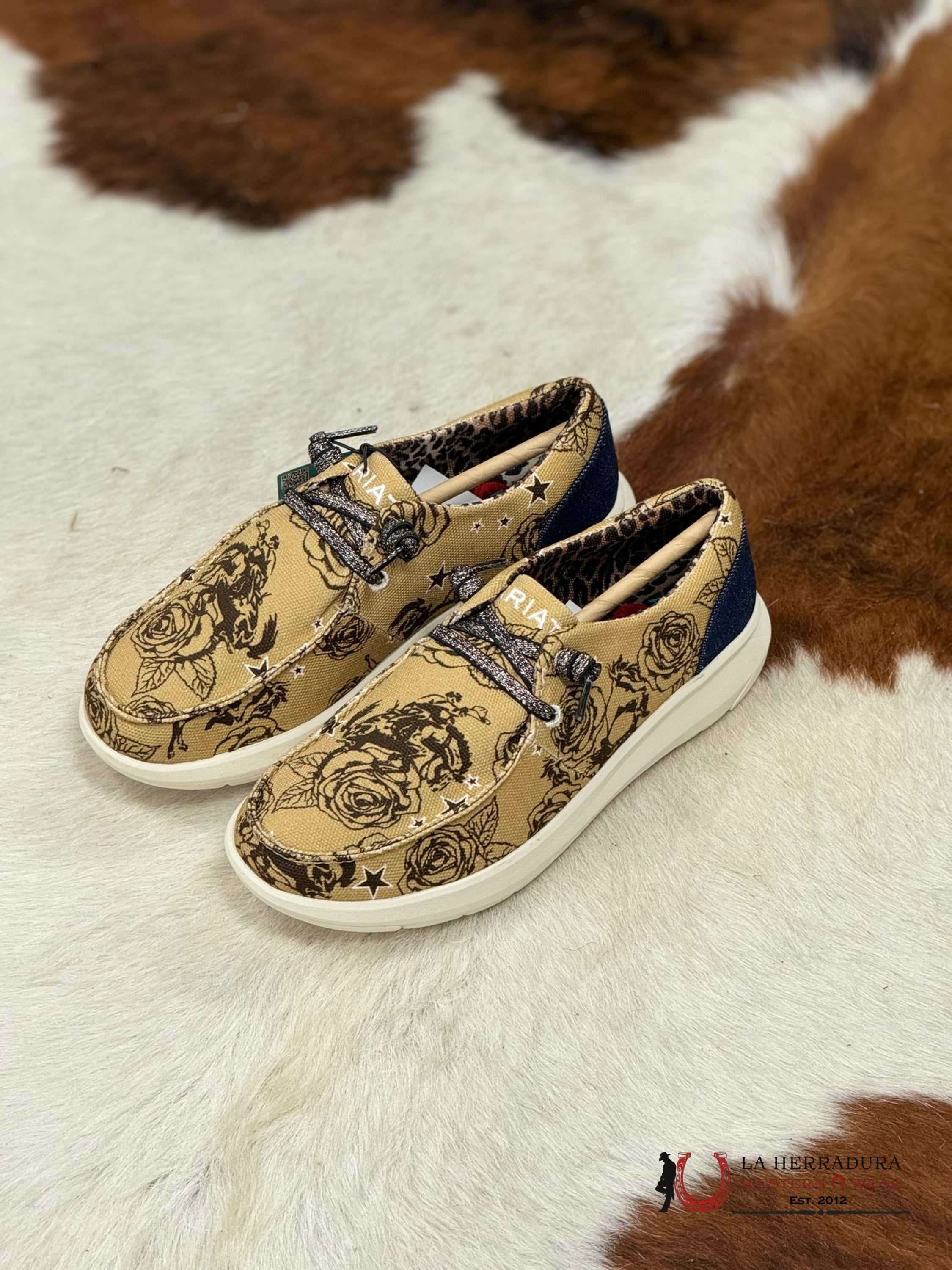 Ariat Womens Hilo Rodeo Quincy Roses Of The Range Zapatos Mujeres