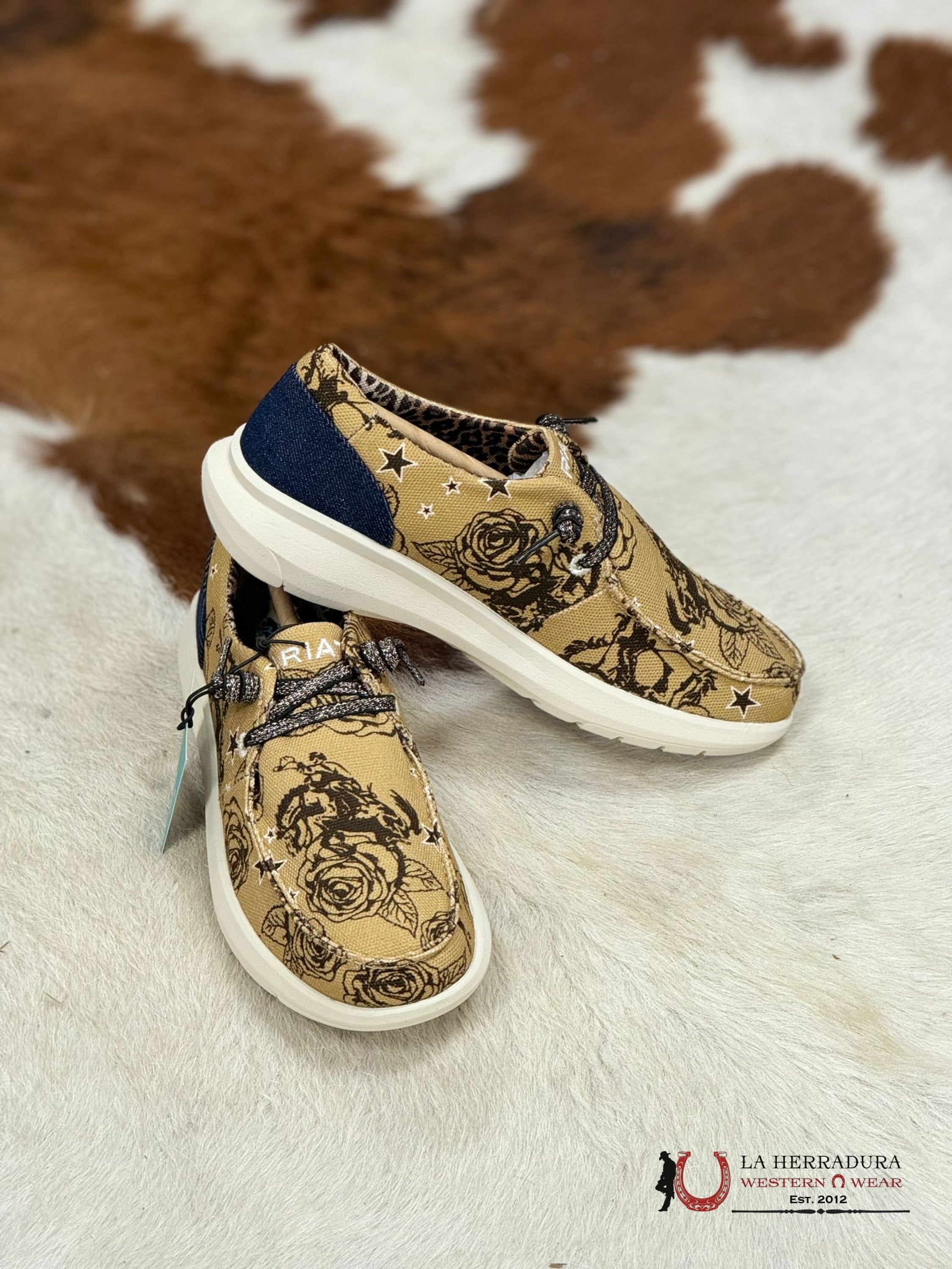 Ariat Womens Hilo Rodeo Quincy Roses Of The Range Zapatos Mujeres