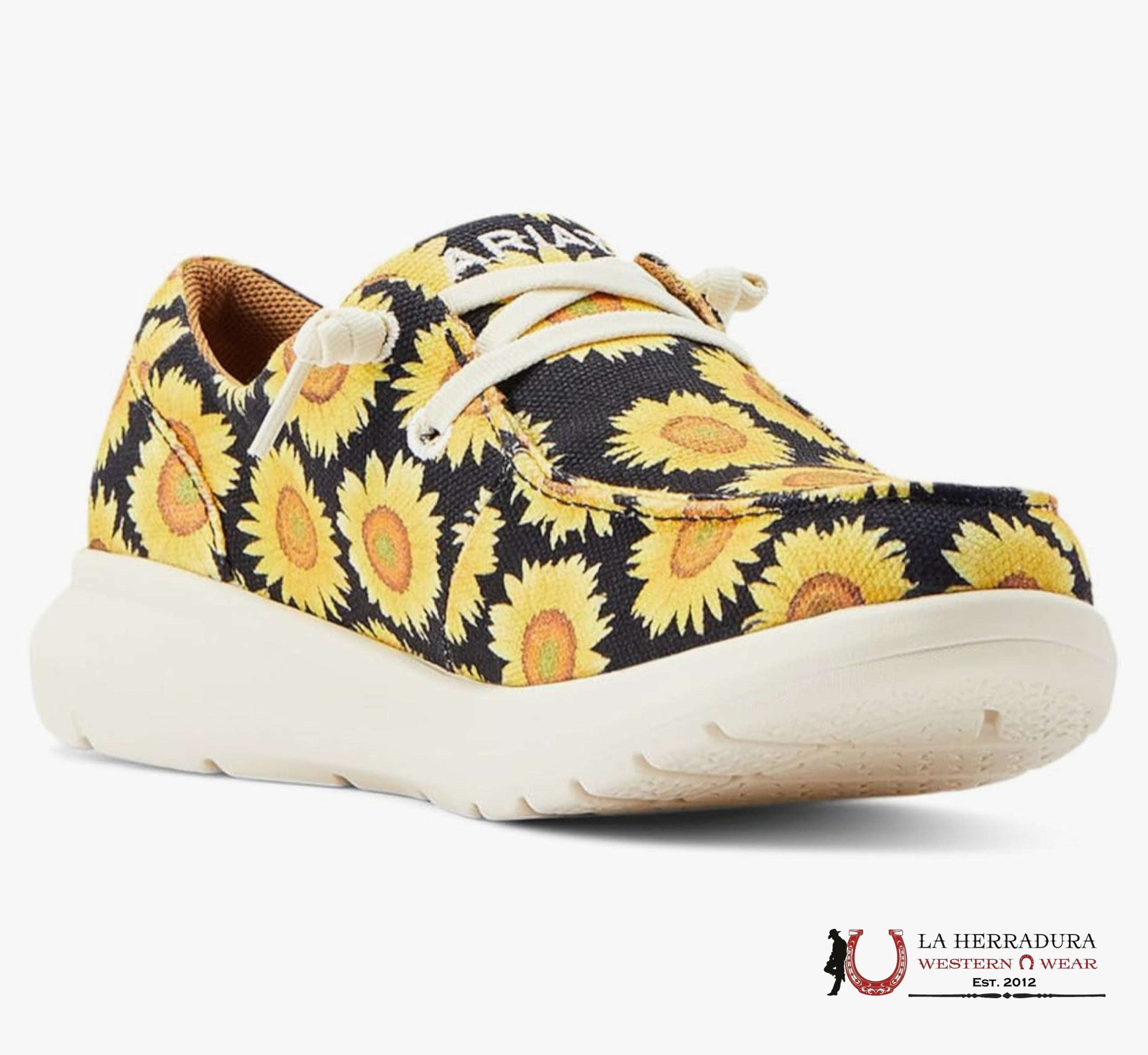 ARIAT WOMENS HILO SUNFLOWER SKIES- 2513 ZAPATOS MUJERES