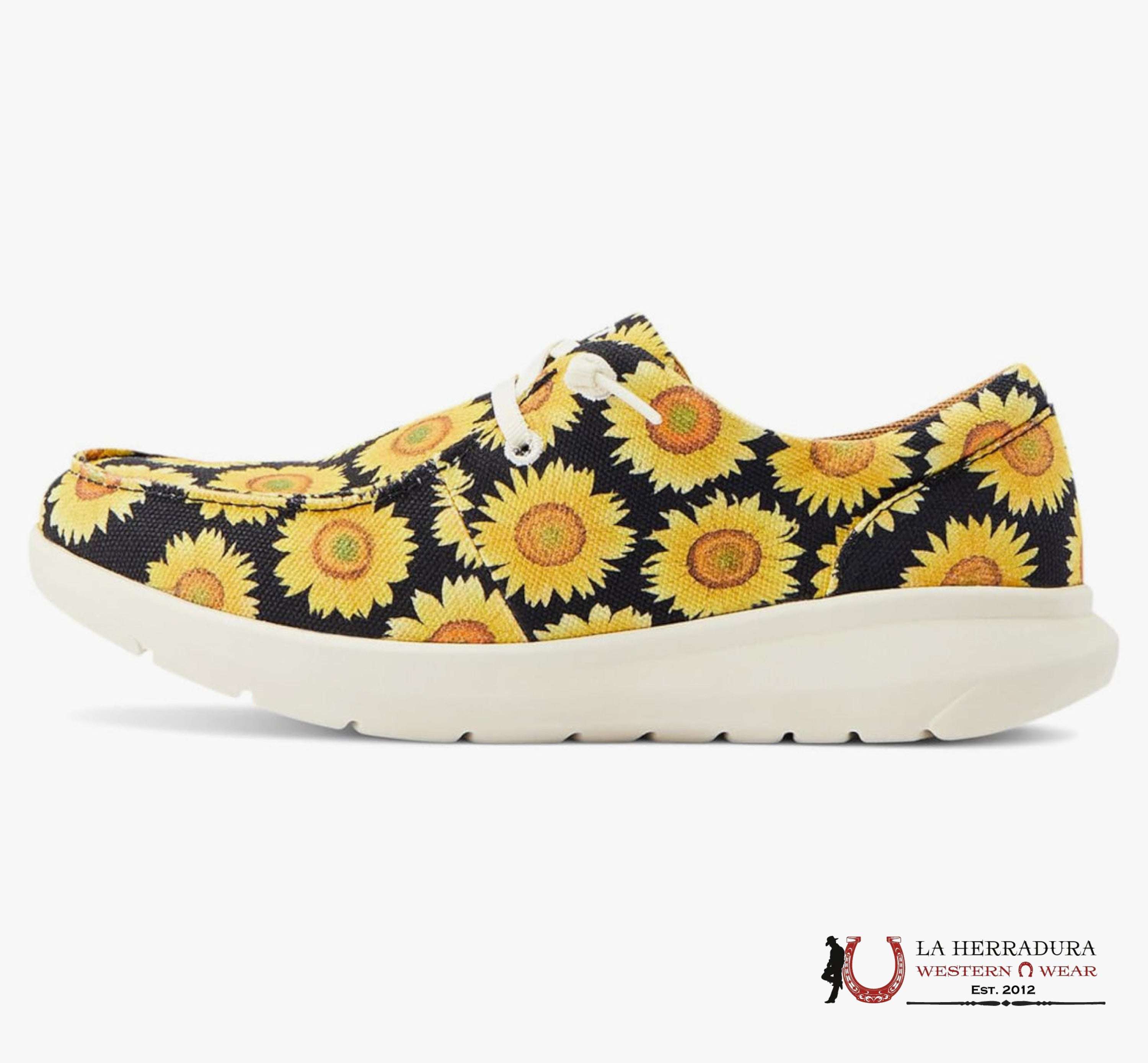 ARIAT WOMENS HILO SUNFLOWER SKIES- 2513 ZAPATOS MUJERES