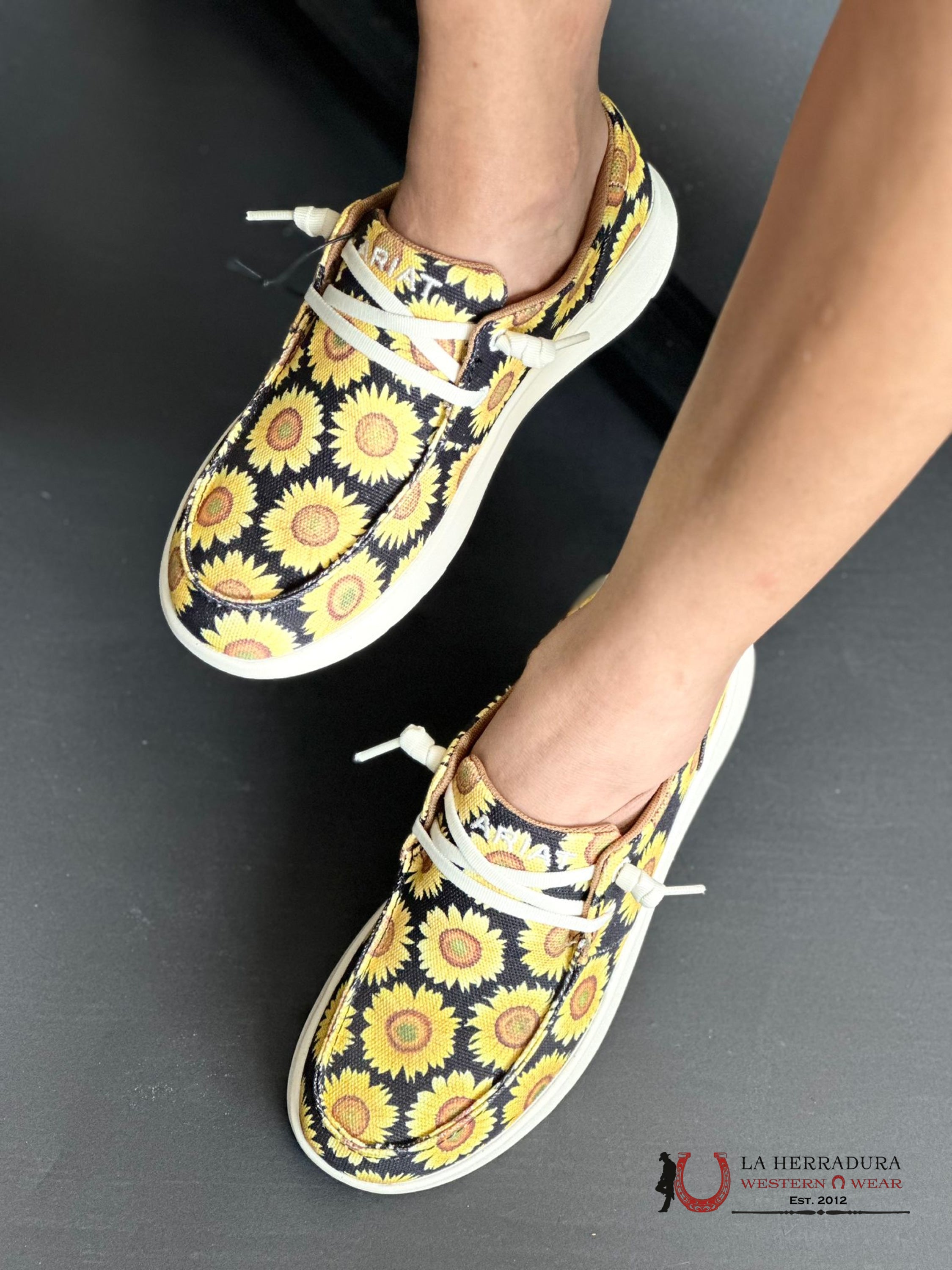 Ariat Womens Hilo Sunflower Skies Zapatos Mujeres