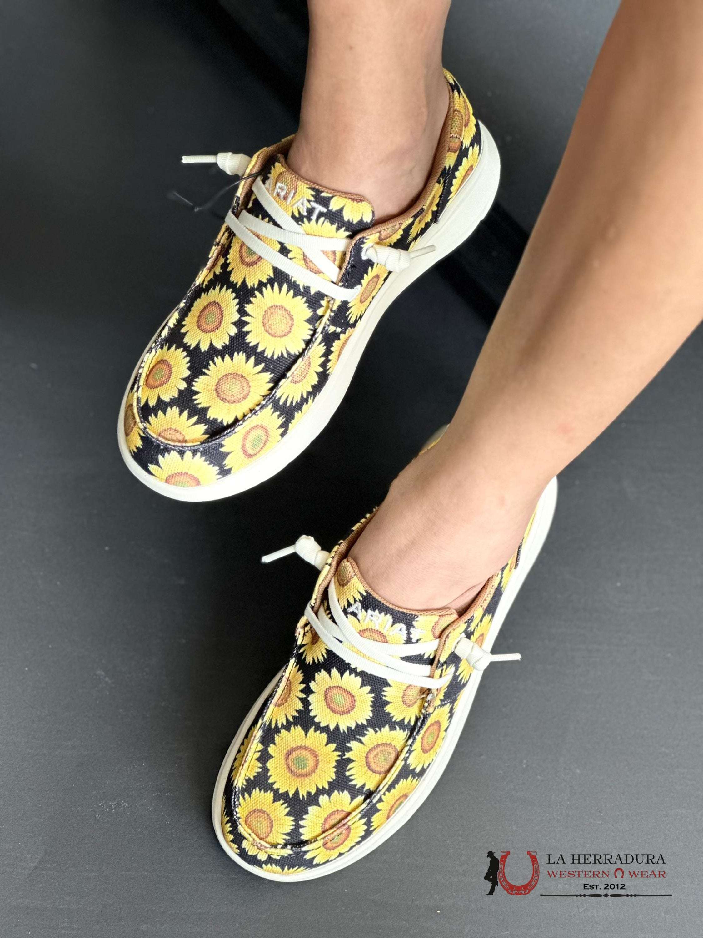 Ariat Womens Hilo Sunflower Skies Zapatos Mujeres