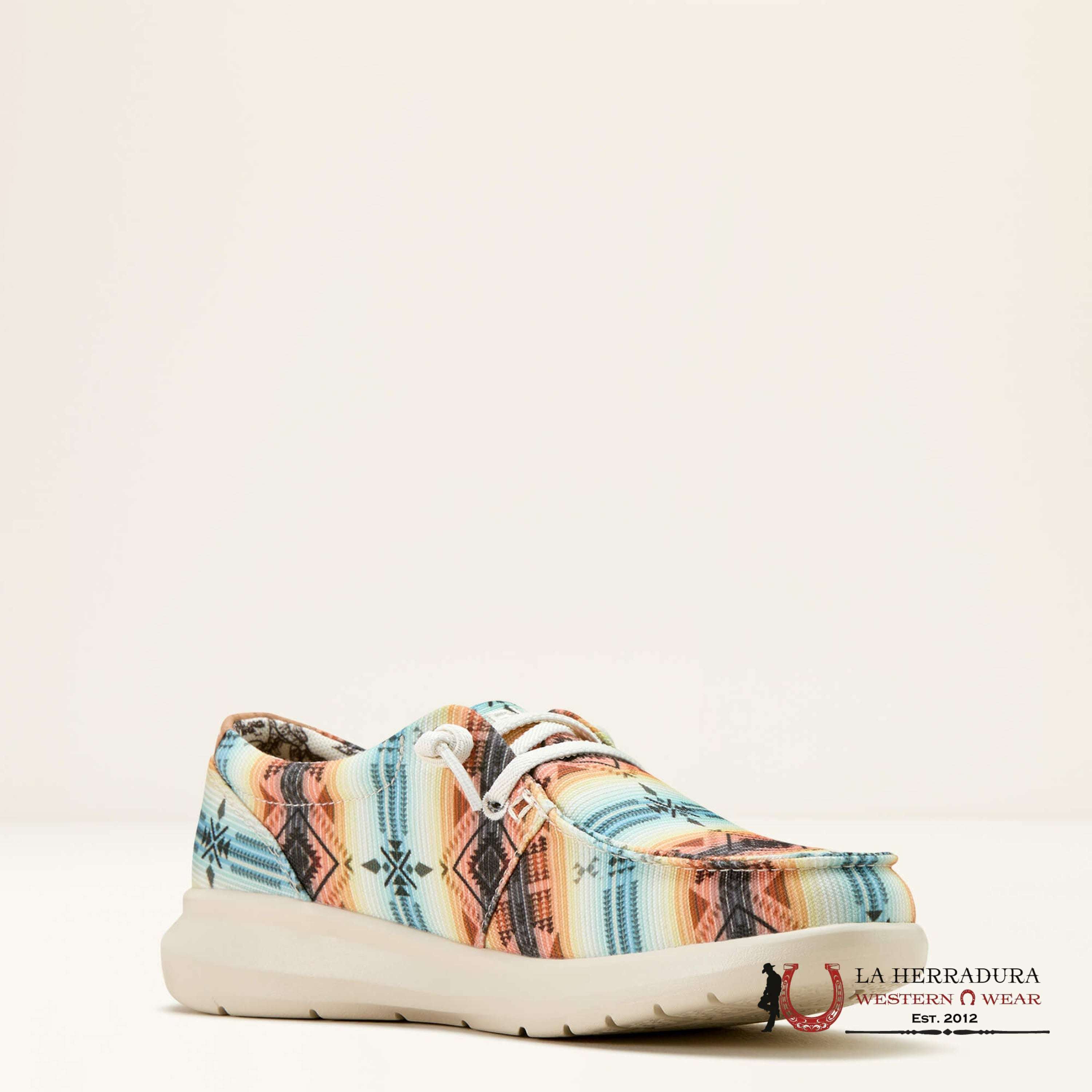 ARIAT WOMENS Hilo Low Top Sunset Southwester Shoes - 1339 ZAPATOS MUJERES