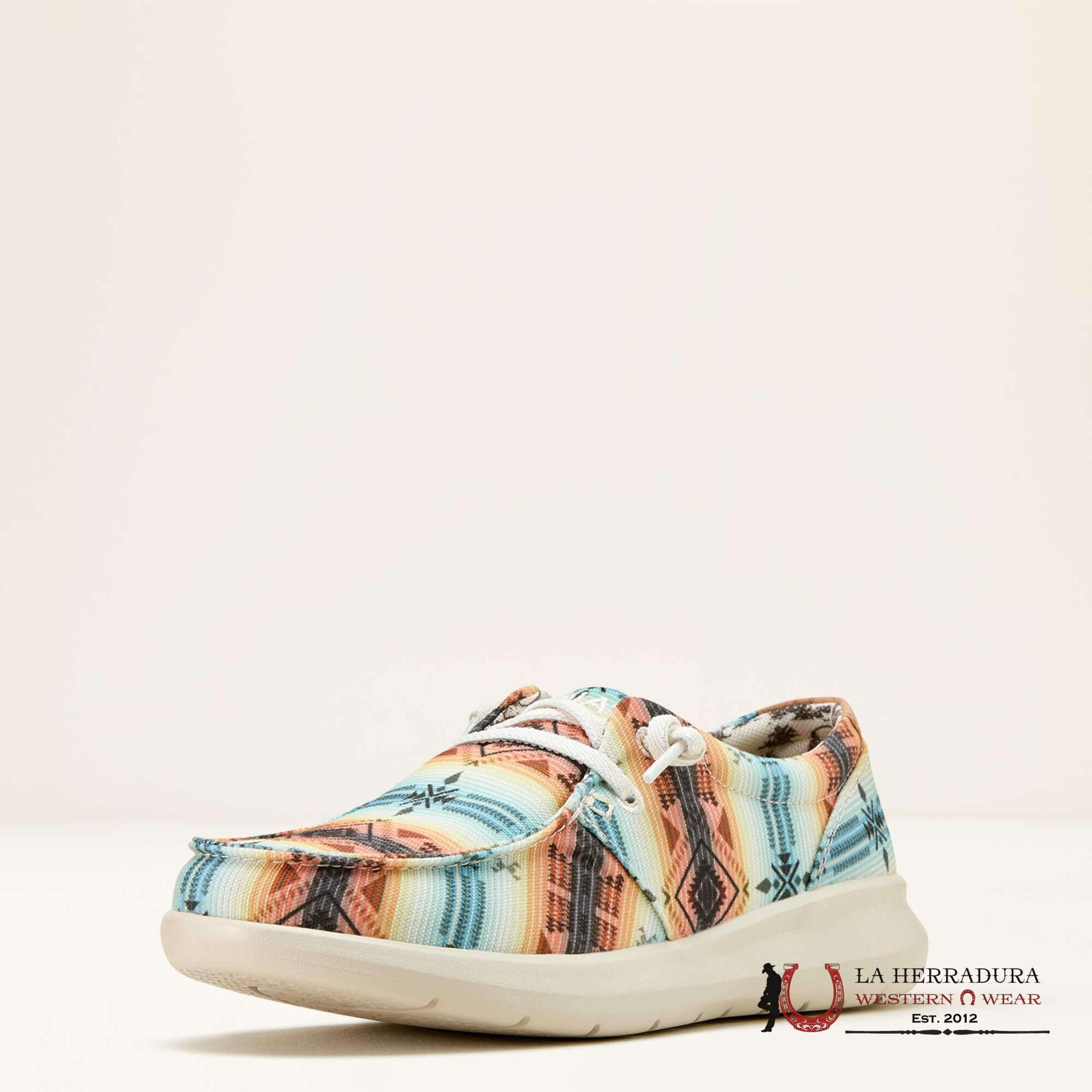 ARIAT WOMENS Hilo Low Top Sunset Southwester Shoes - 1339 ZAPATOS MUJERES