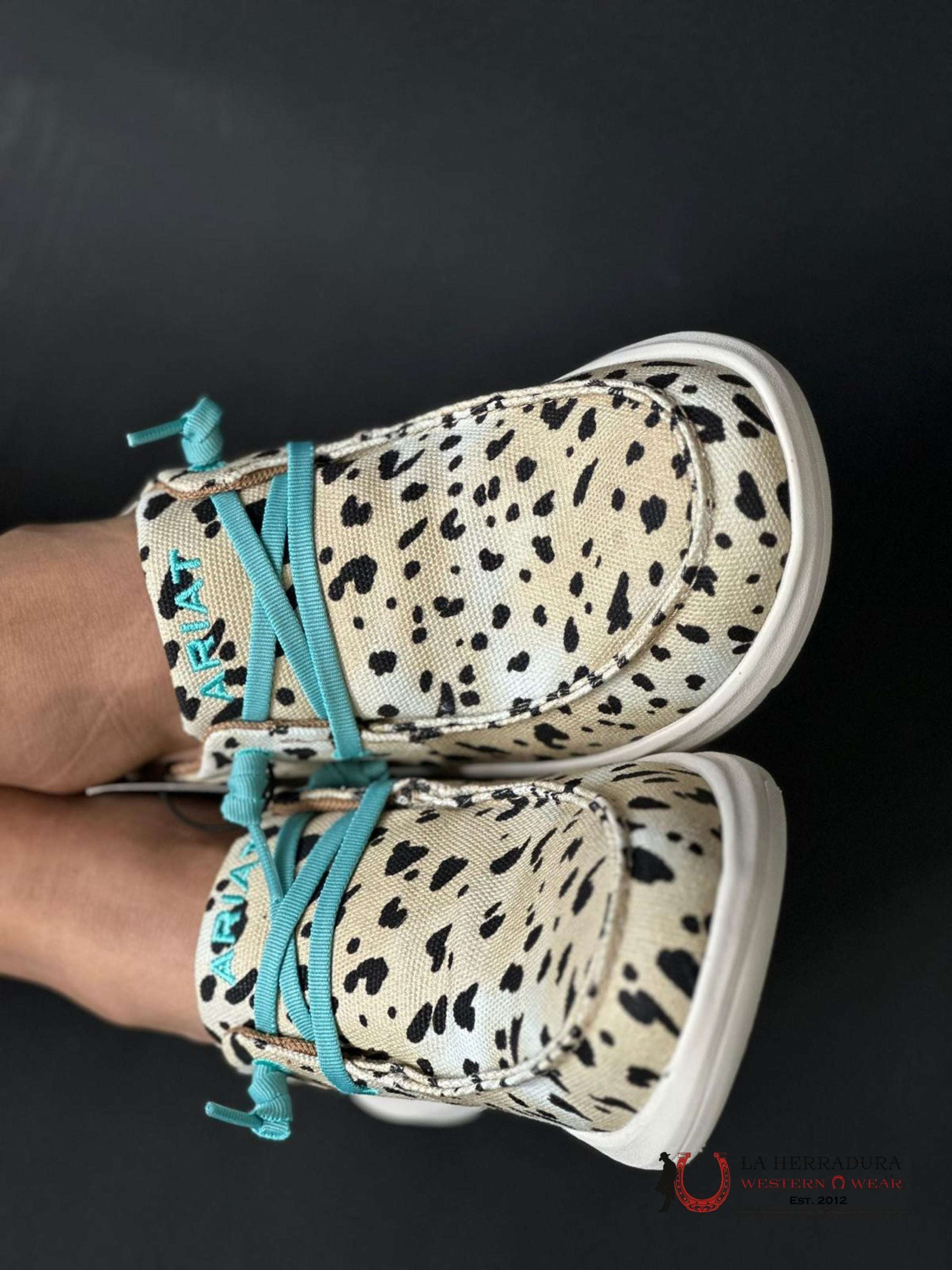 Ariat Womens Hilo Washed Animal Print Zapatos Mujeres