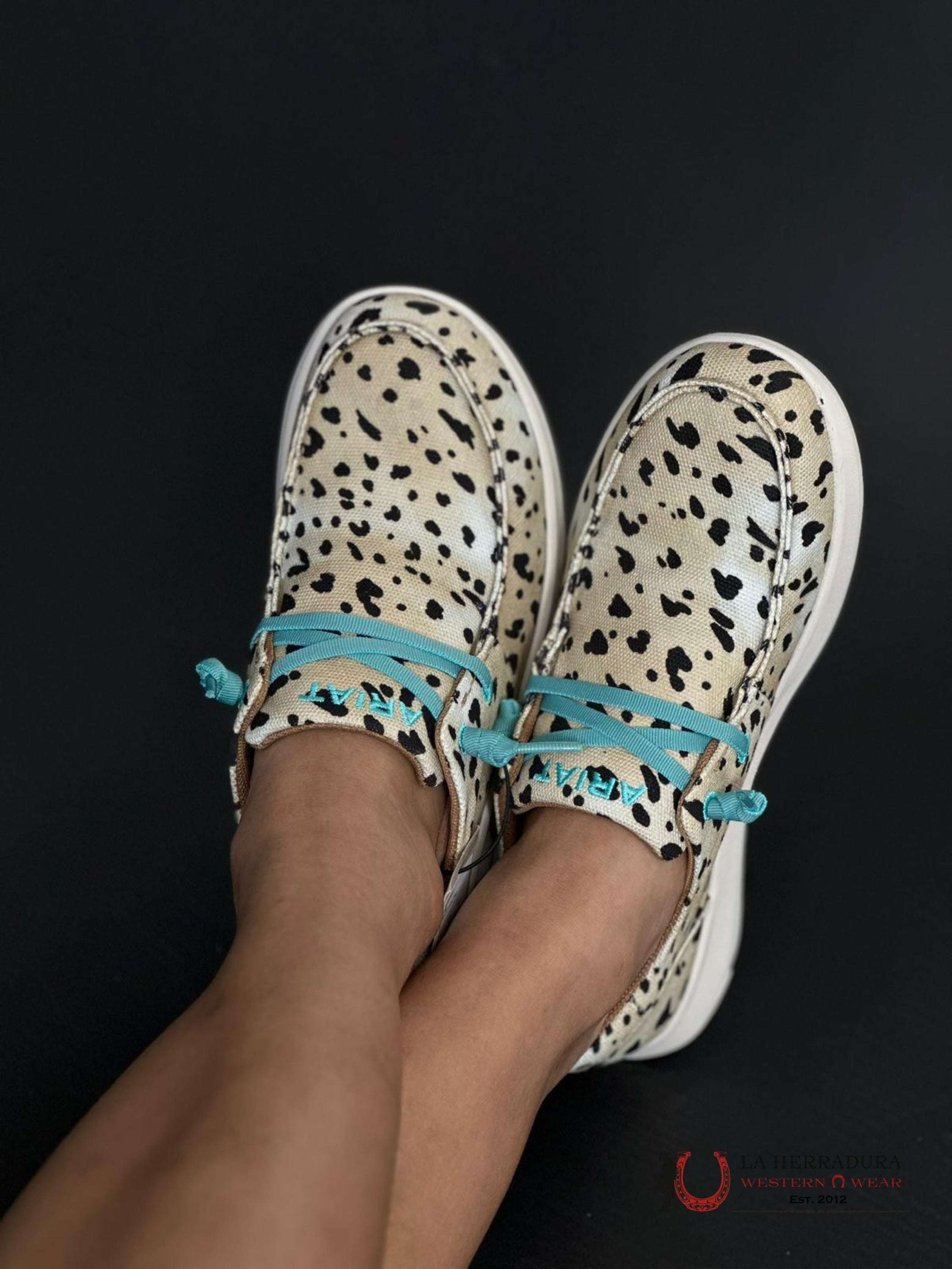 Ariat Womens Hilo Washed Animal Print Zapatos Mujeres