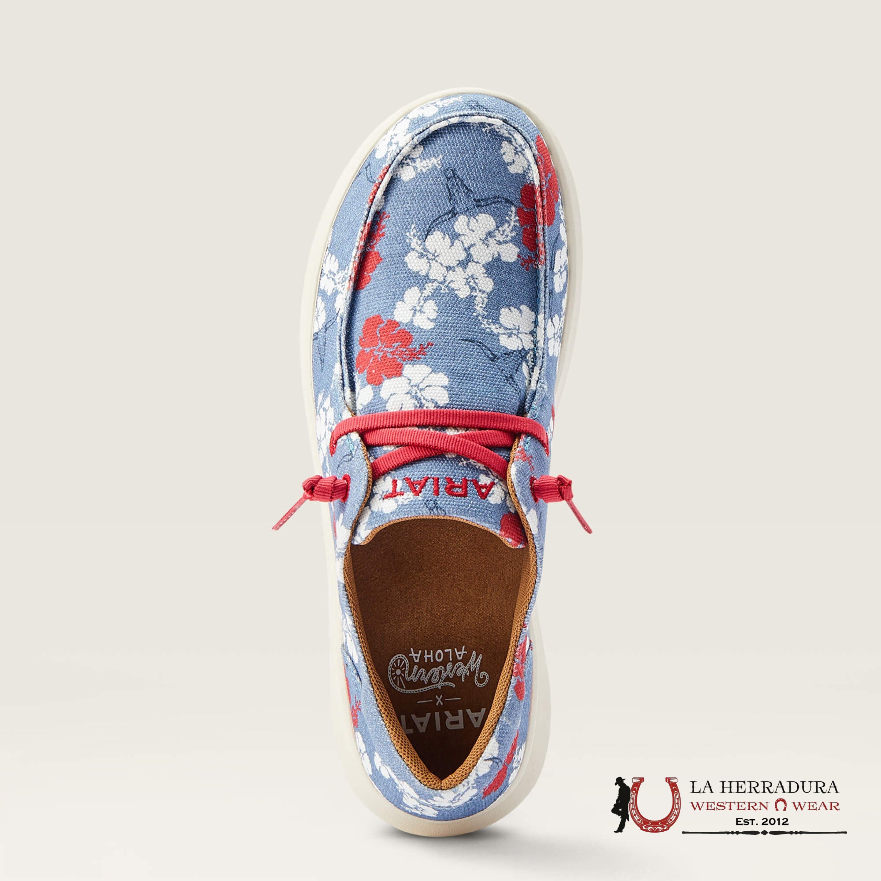 ARIAT WOMENS HILO WESTERN ALOHA- 4522 ZAPATOS MUJERES