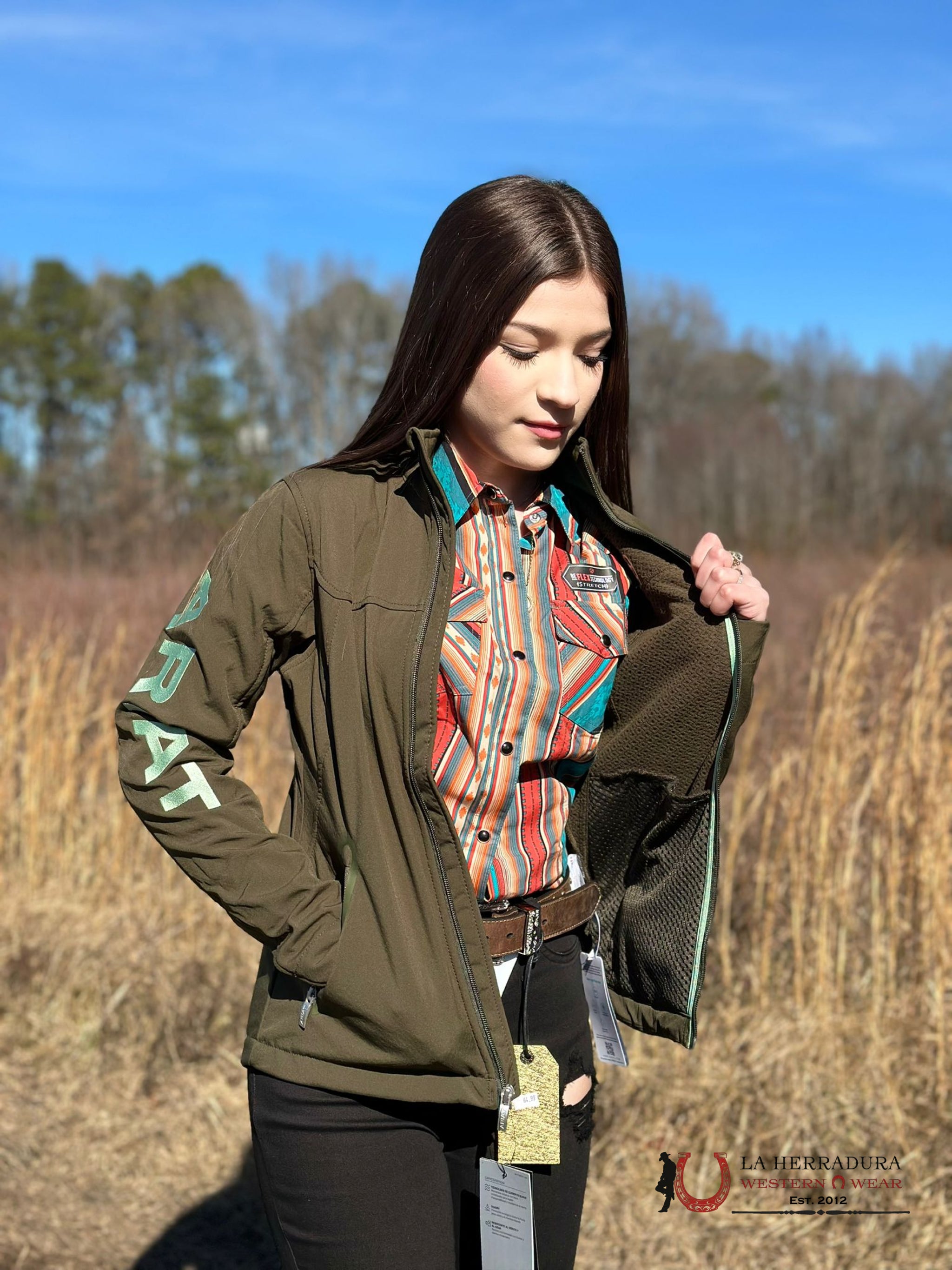 CHAQUETAS ARIAT MUJER VERDE MÉXICO