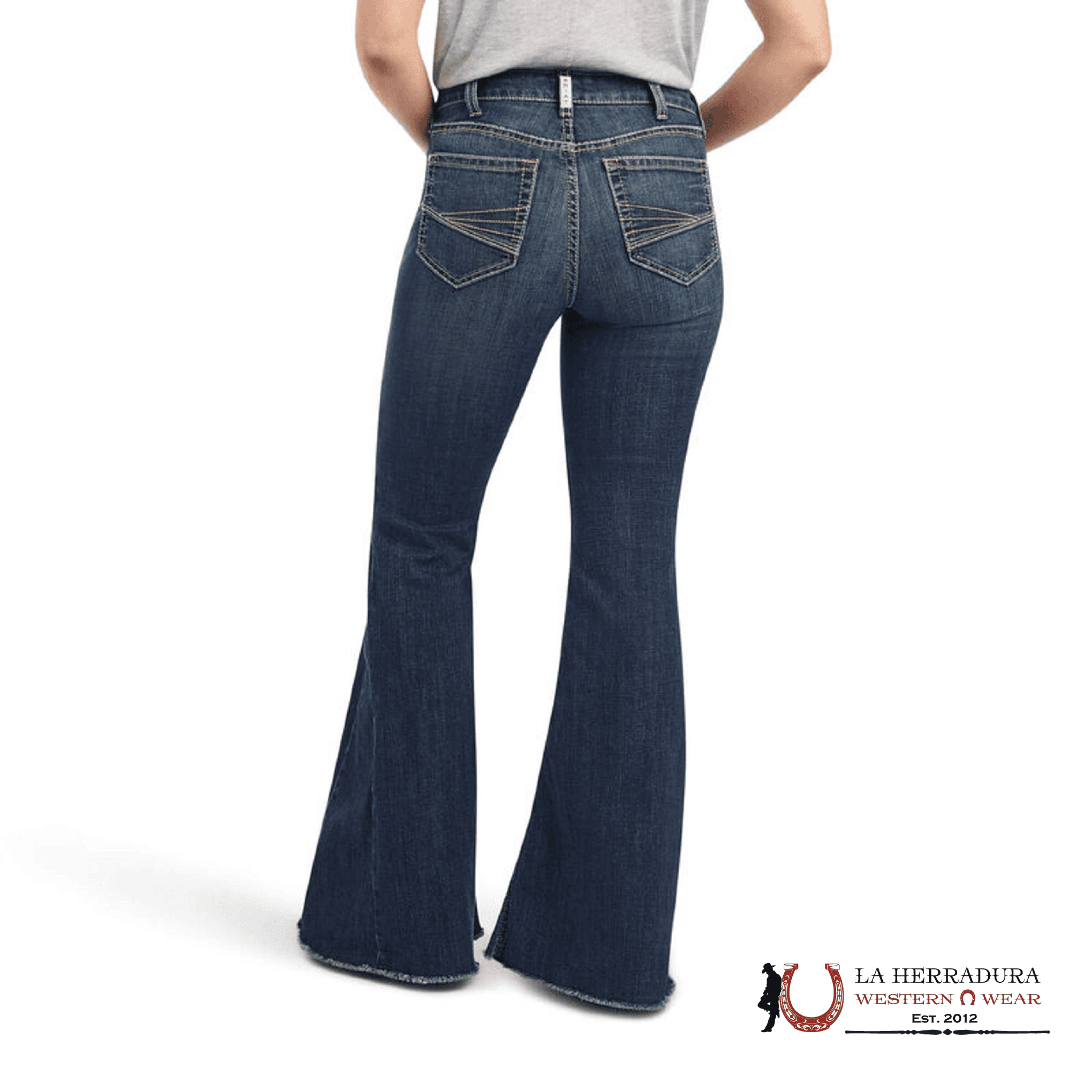 ARIAT WOMENS JEAN ARKANSAS HIGH RISE FLARE- 10041113 ROPA MUJERES