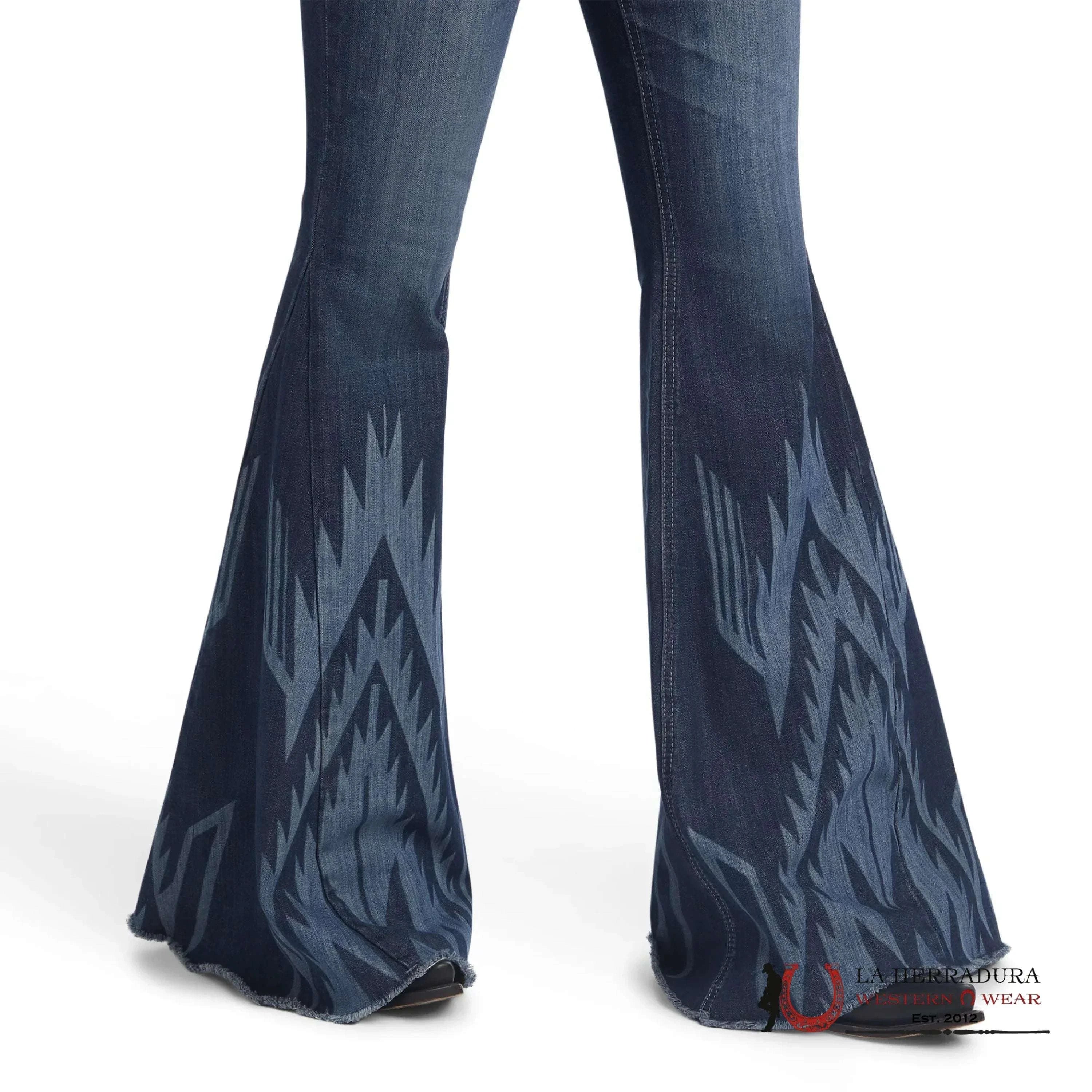 ARIAT WOMENS JEAN CHIMAYO HIGH RISE EXTREME FLARE- 10042603 ROPA MUJERES