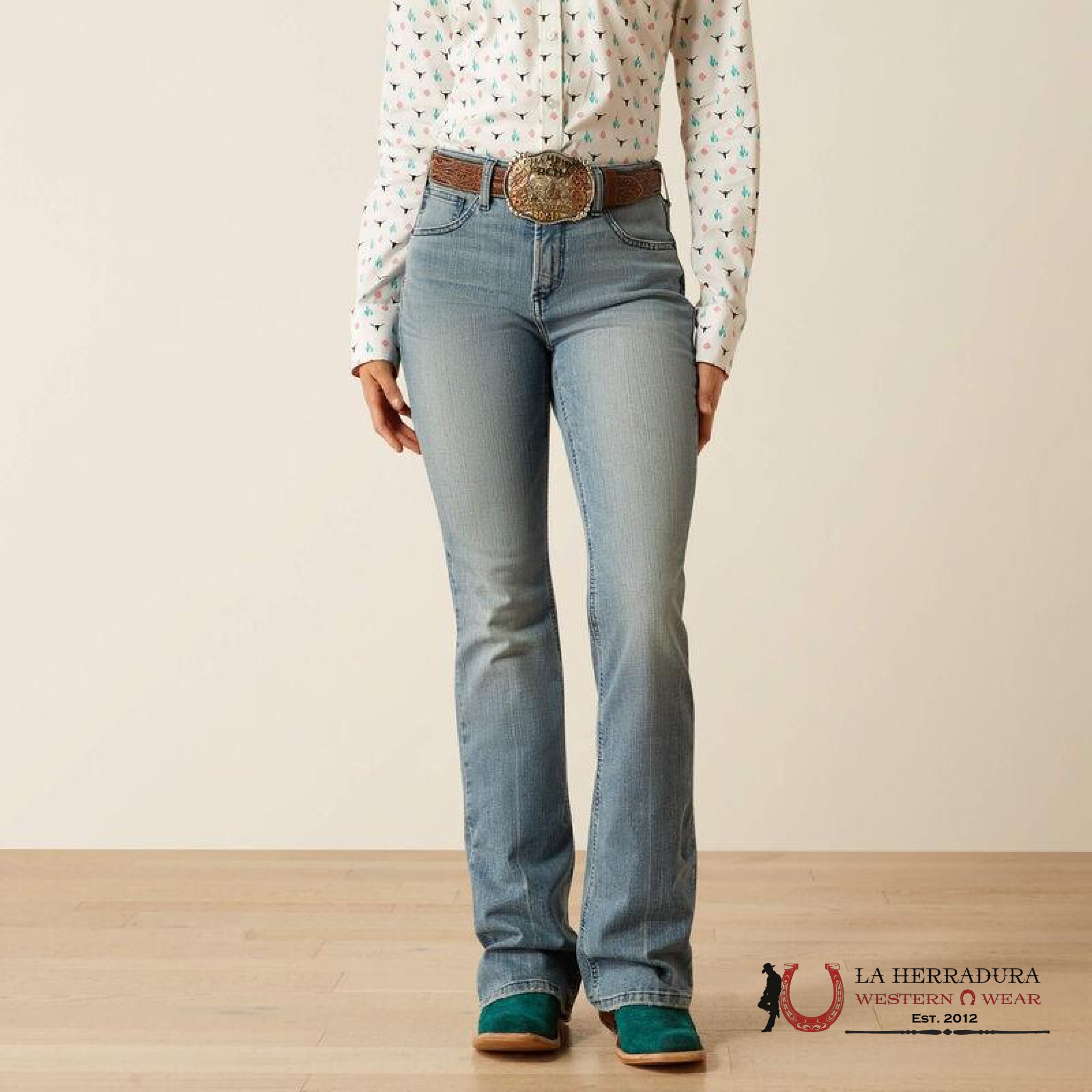 ARIAT WOMENS JEAN SABINE HIGH RISE BOOTCUT- 10048276 ROPA MUJERES