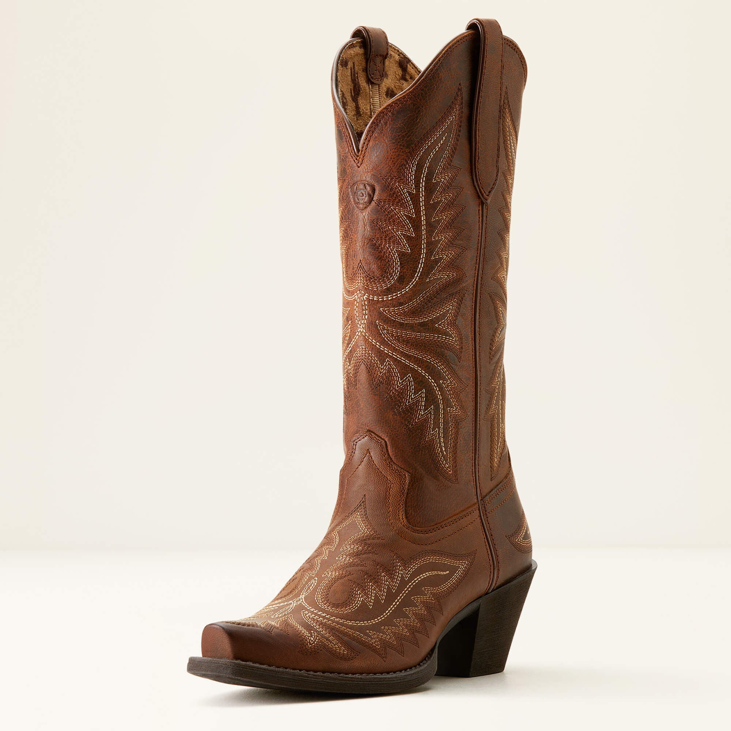 ARIAT WOMENS ROUND UP COLLINS RAFTER TAN - 3788 BOTAS MUJERES