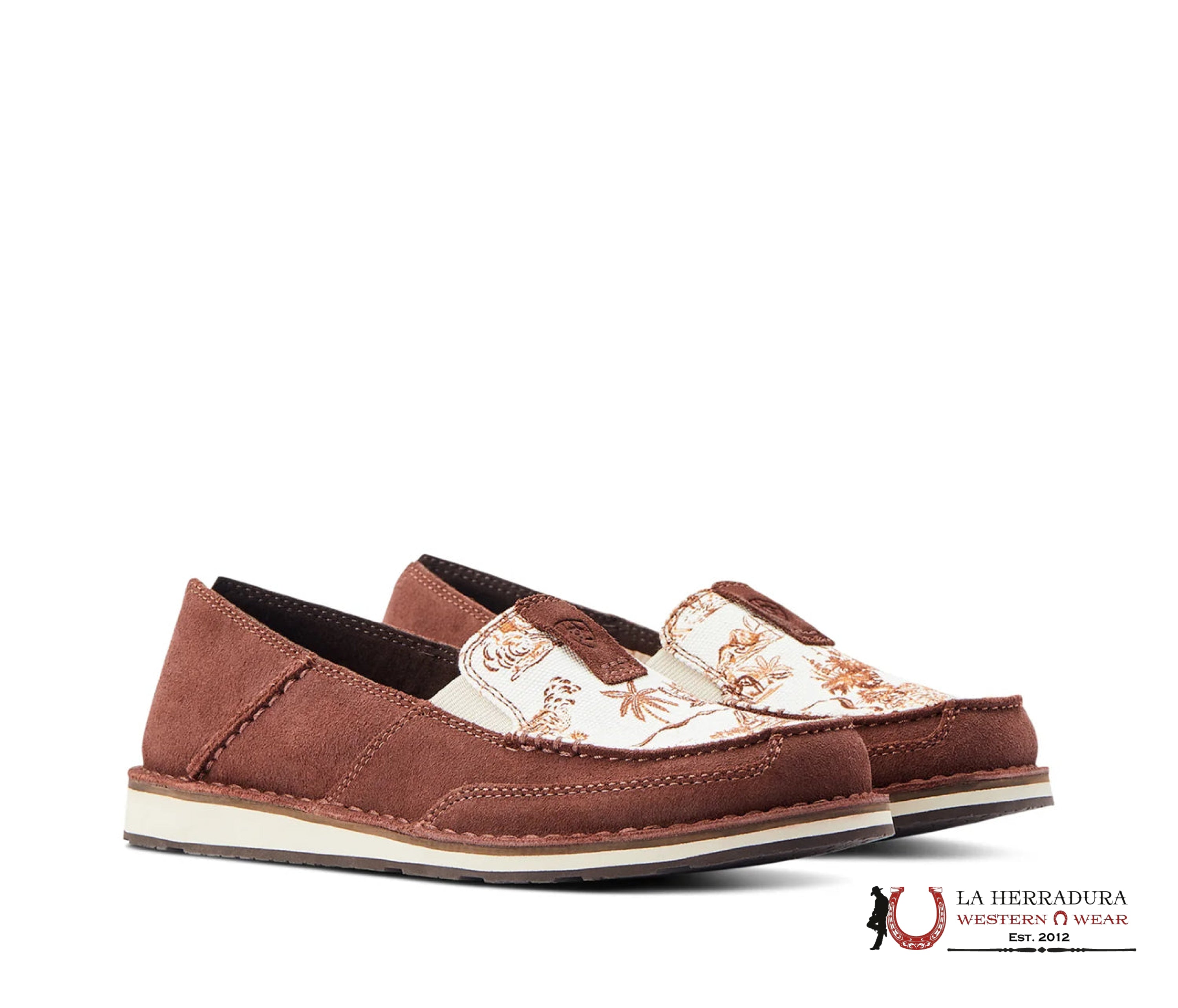 ARIAT WOMENS SLIP ON CRUISER WESTERN ALOHA- 4516 ZAPATOS MUJERES