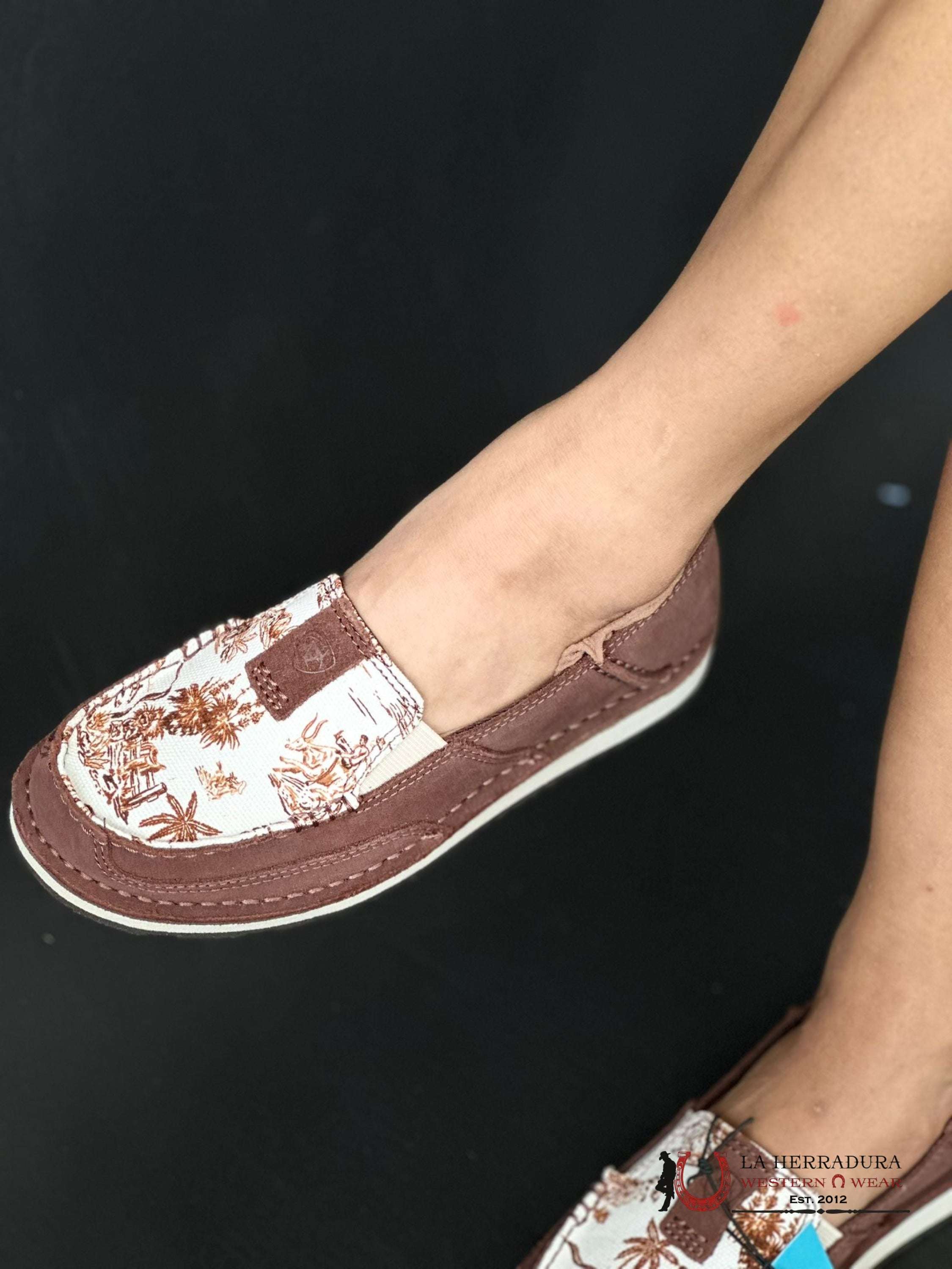 Ariat Womens Slip On Cruiser Western Aloha Zapatos Mujeres